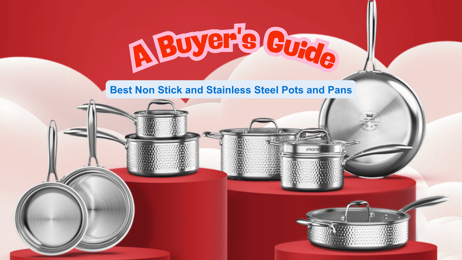 Best Non Stick and Stainless Steel Pots and Pans: A 2025 Buyer's Guide | Imarku
