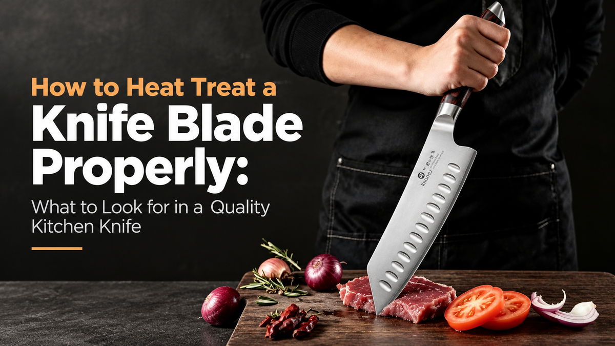 How to Heat Treat a Knife Blade Properly: What to Look for in a Quality Kitchen Knife