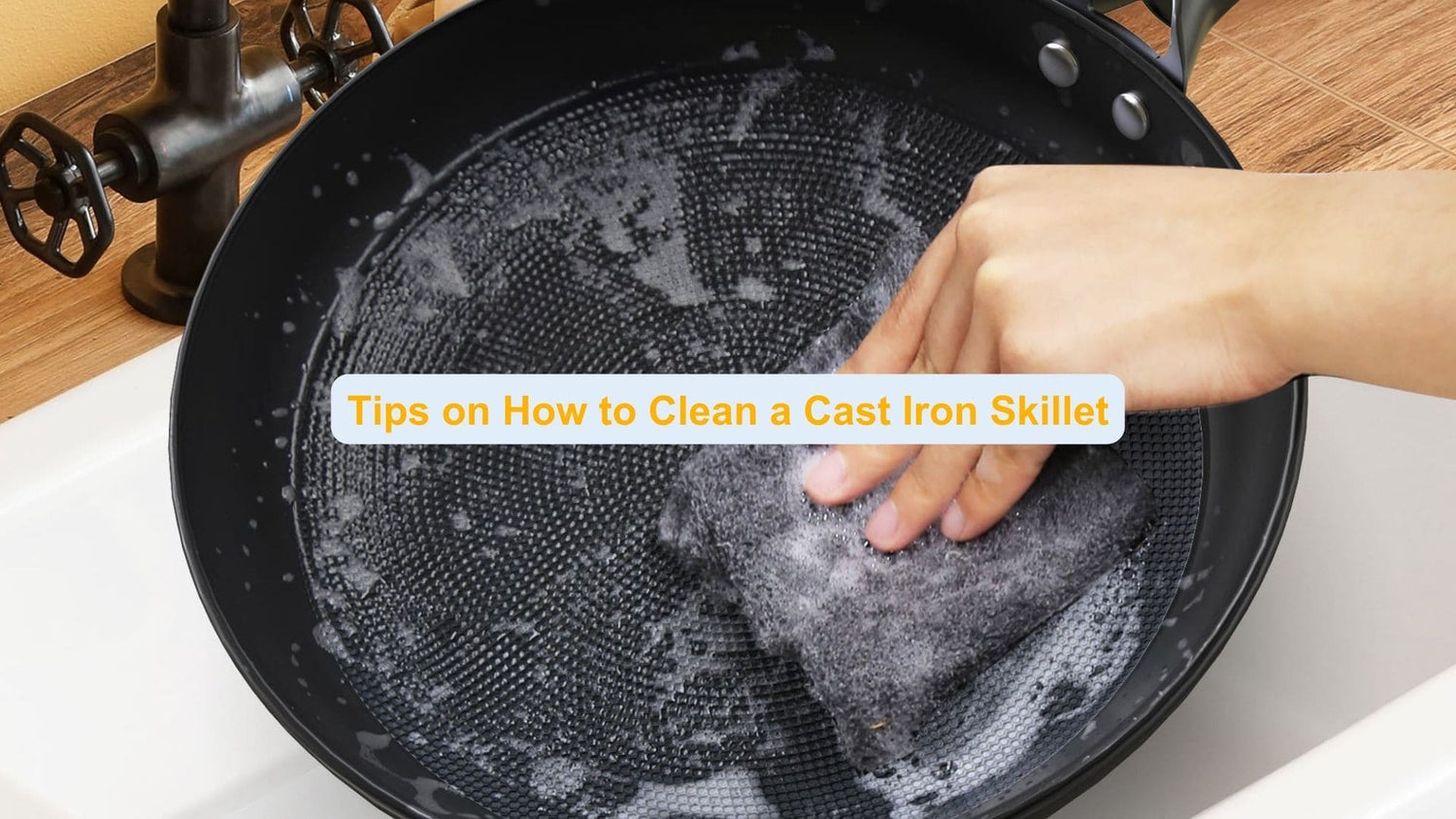 How to Clean a Cast Iron Skillet | Ensuring a Lifetime of Cooking Excellence | Imarku