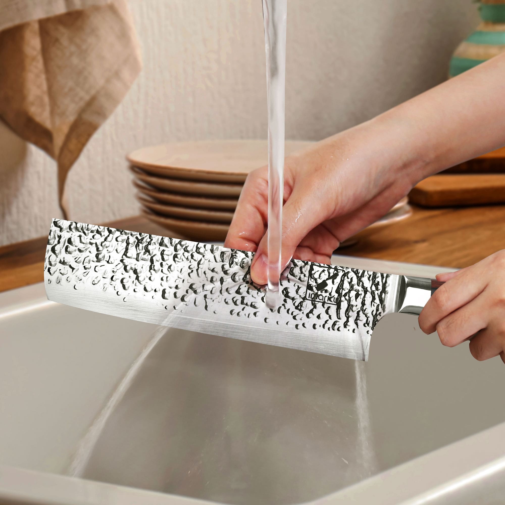 imarku dishwasher safe nakiri knife