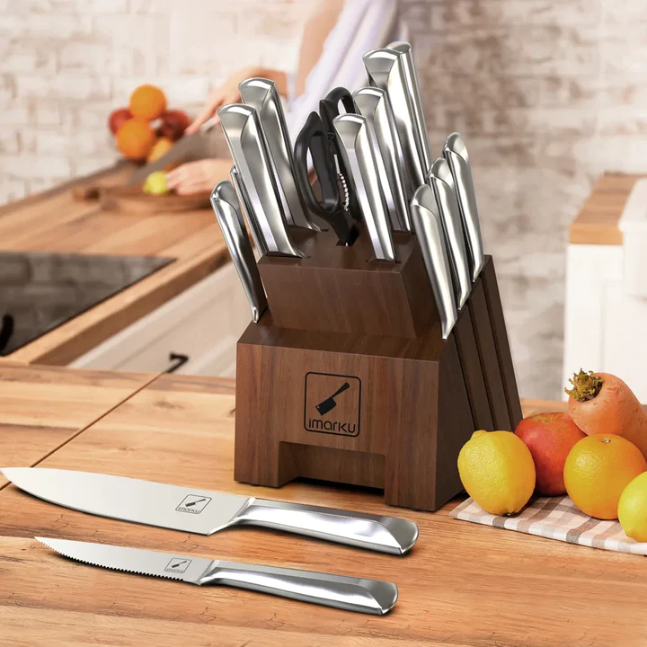 imarku reddot reward stainless steel knife set