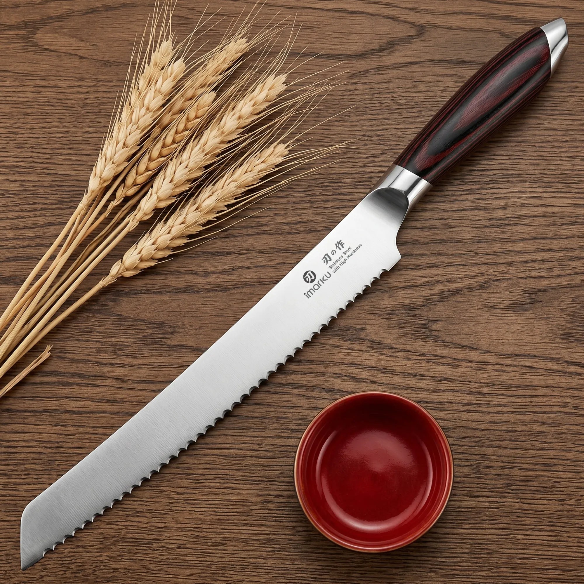 10-Inch Premium Serrated Bread Knife for Sourdough & Artisan Loaves