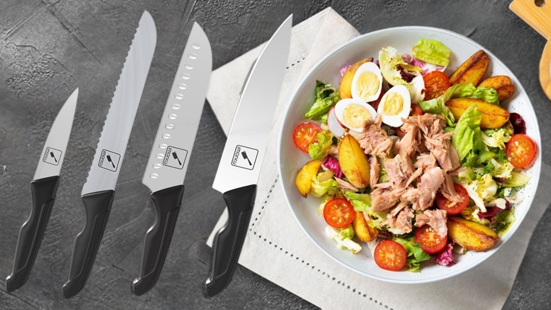 14 piece kitchen knife set