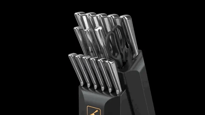 16 pcs wedding knife set