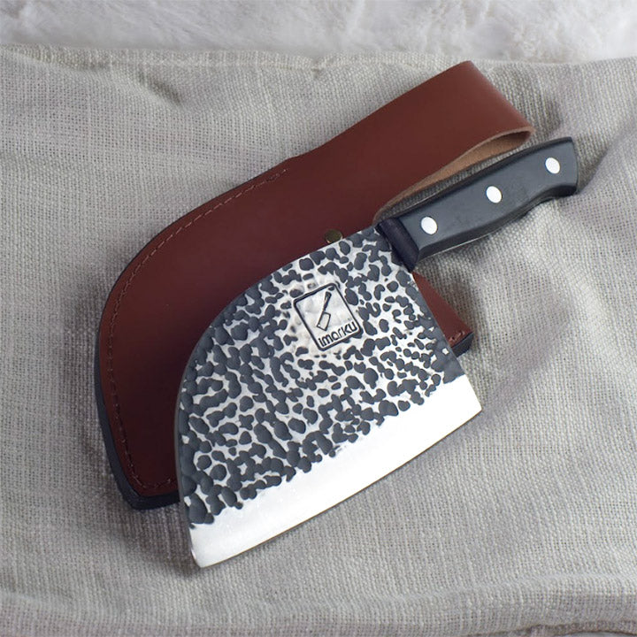 Butcher Knife | Hammered design