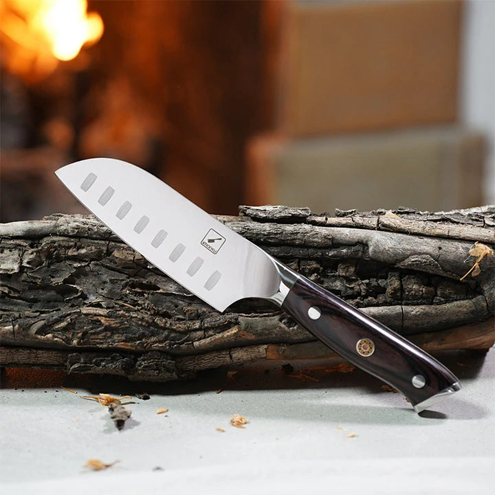 5 inch German HC Stainless Steel Santoku Knife - iMarku ®
