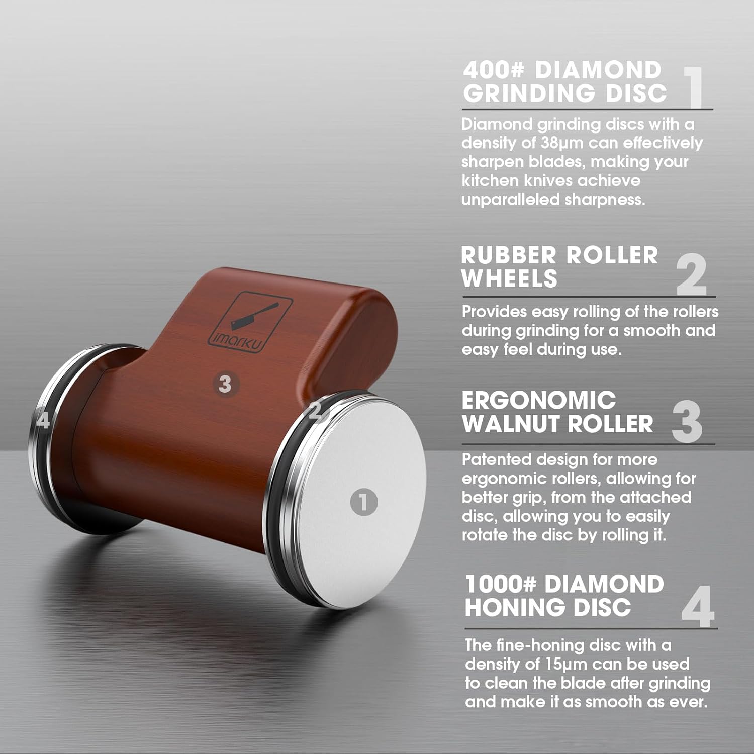 best pocket knife sharpener by imarku for outdoor or travel use
