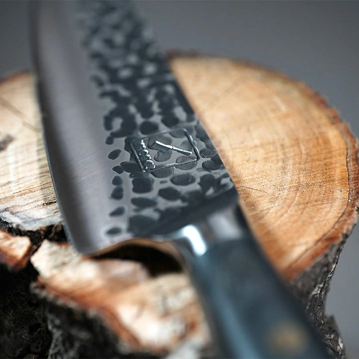 Hammered Design Chef's Knife