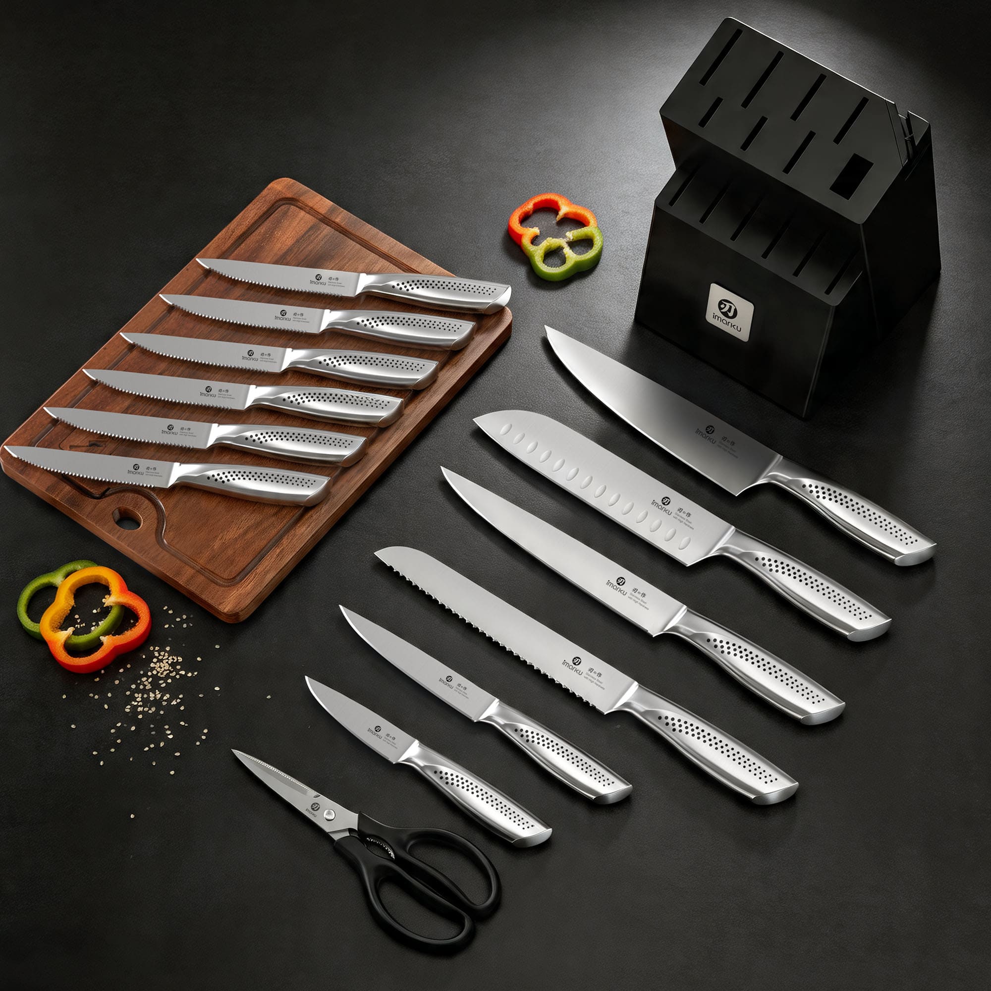 best kitchen knife set_a16s