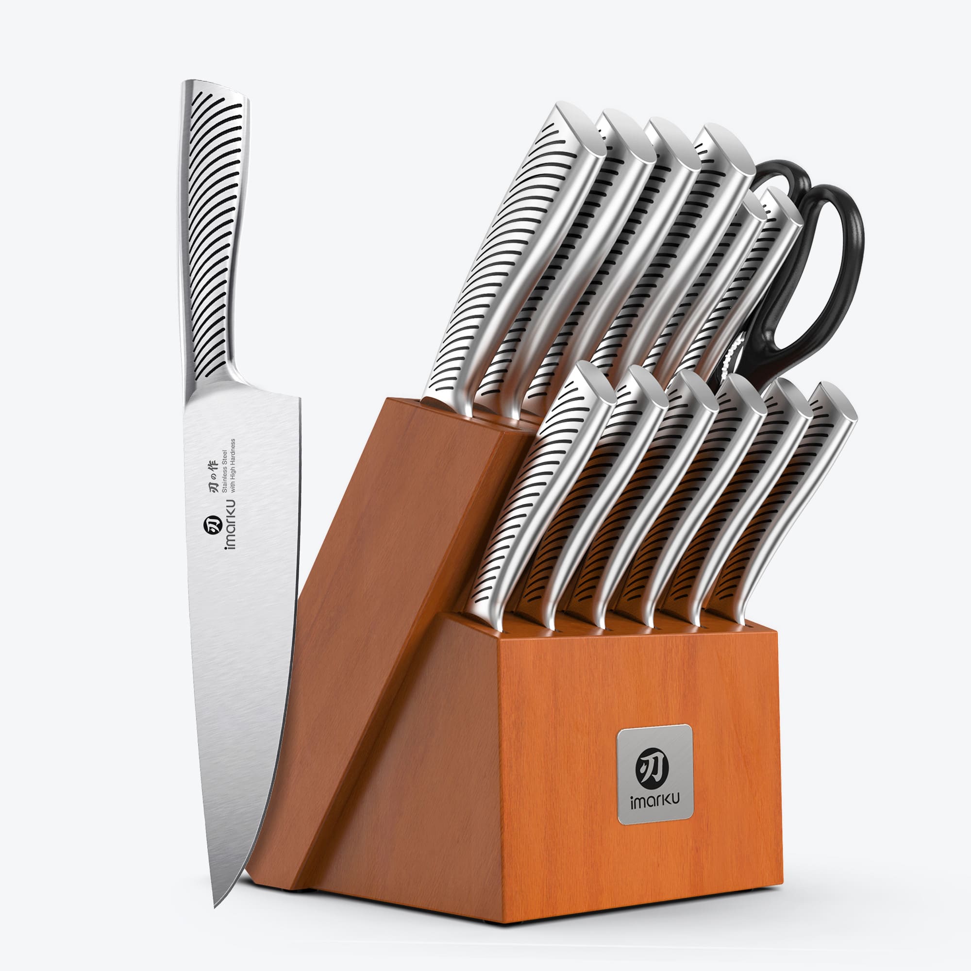 japanese knife block set
