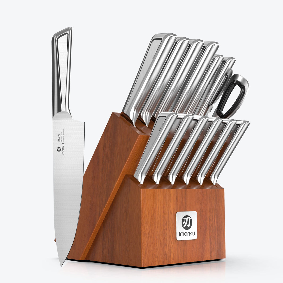 forged knife block set