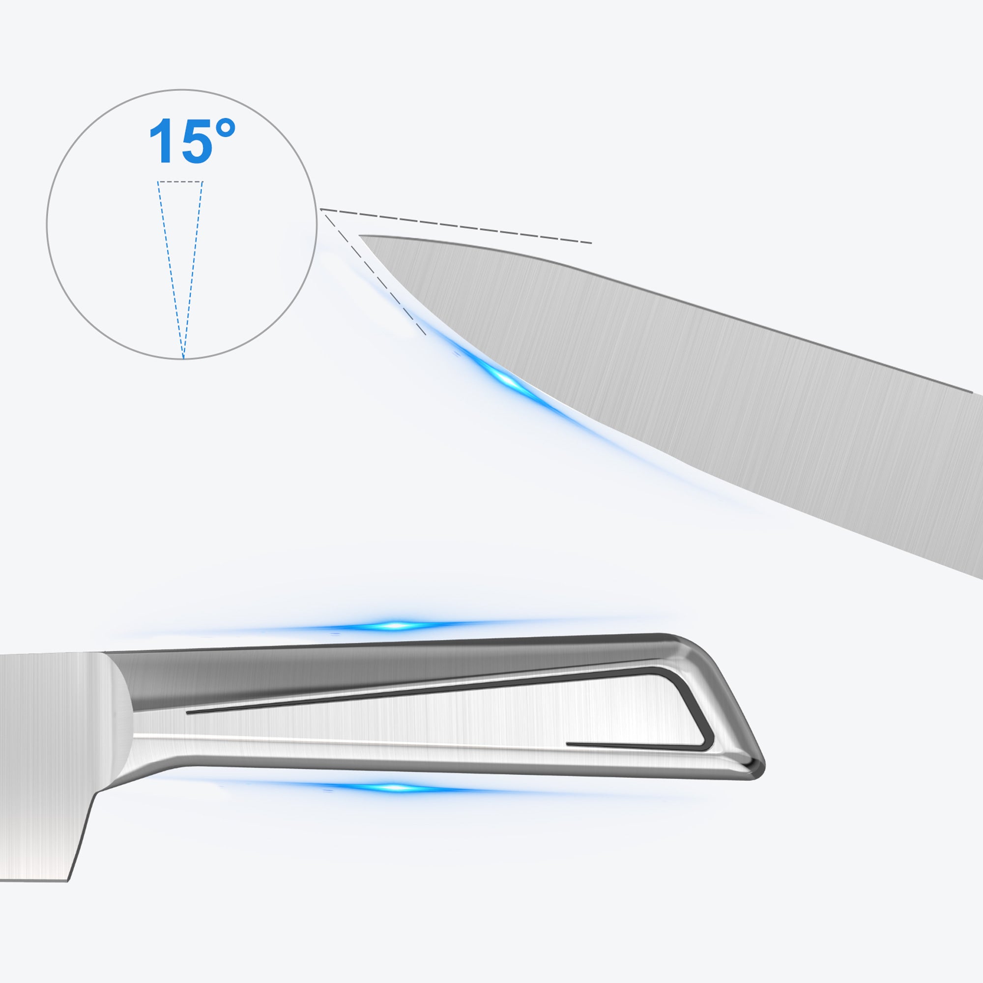 imarku high carbon stainless steel knife