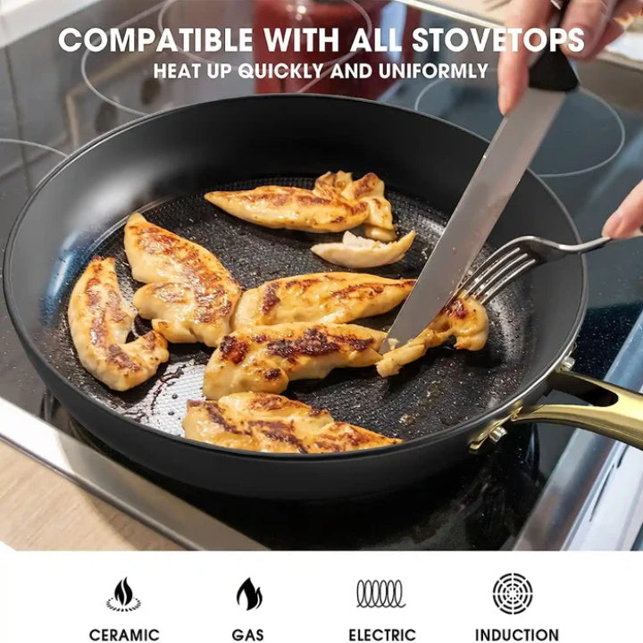 imarku heat resistant nonstick pan