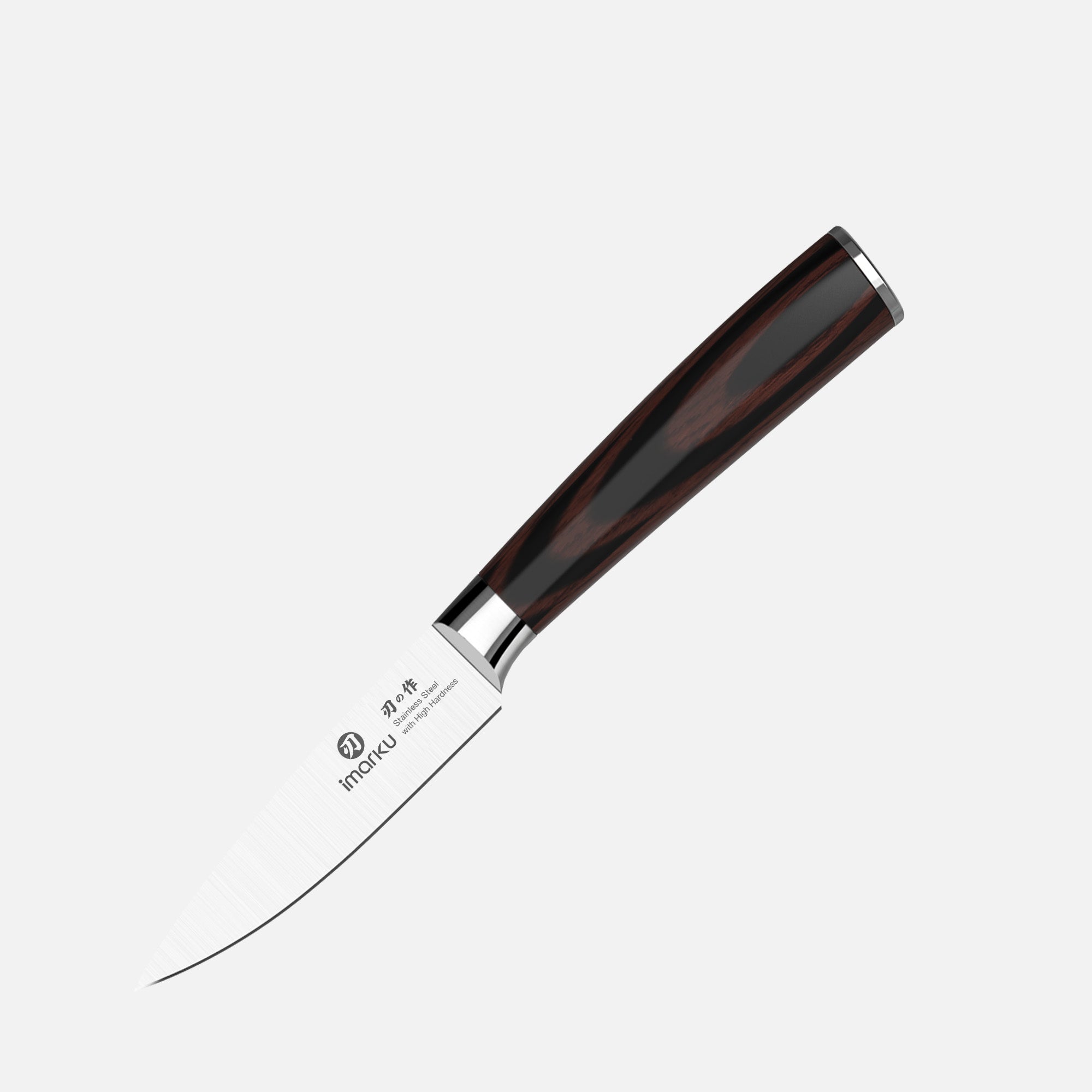 3.5 inch paring knife with wooden handle