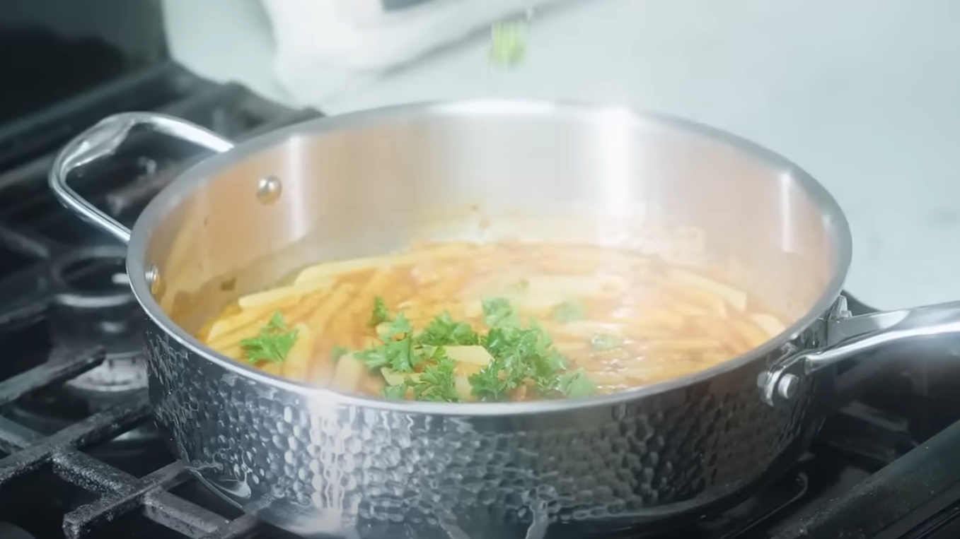 imarku silver stainless steel cookware for kitchen cooking