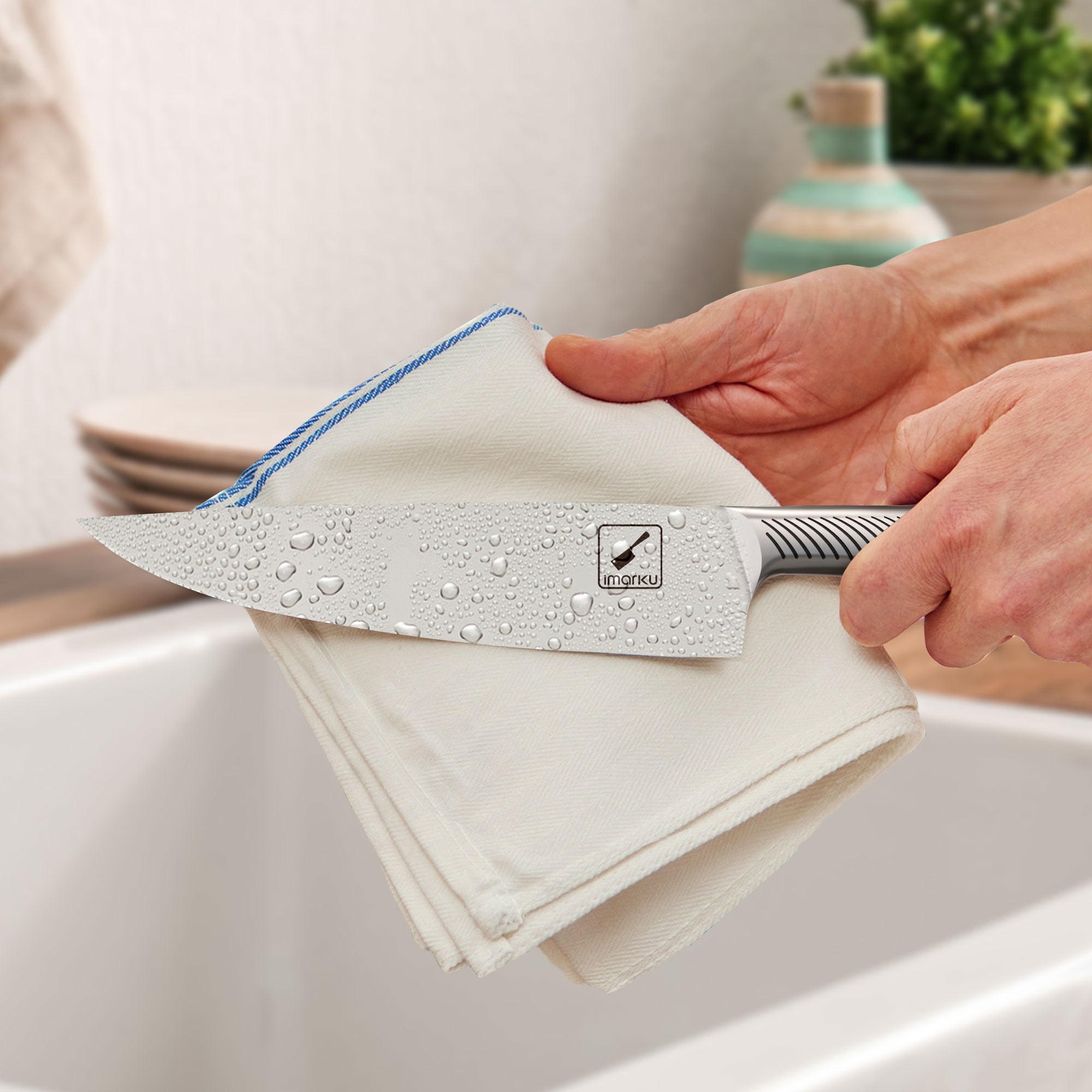 imarku knife is eay to wash