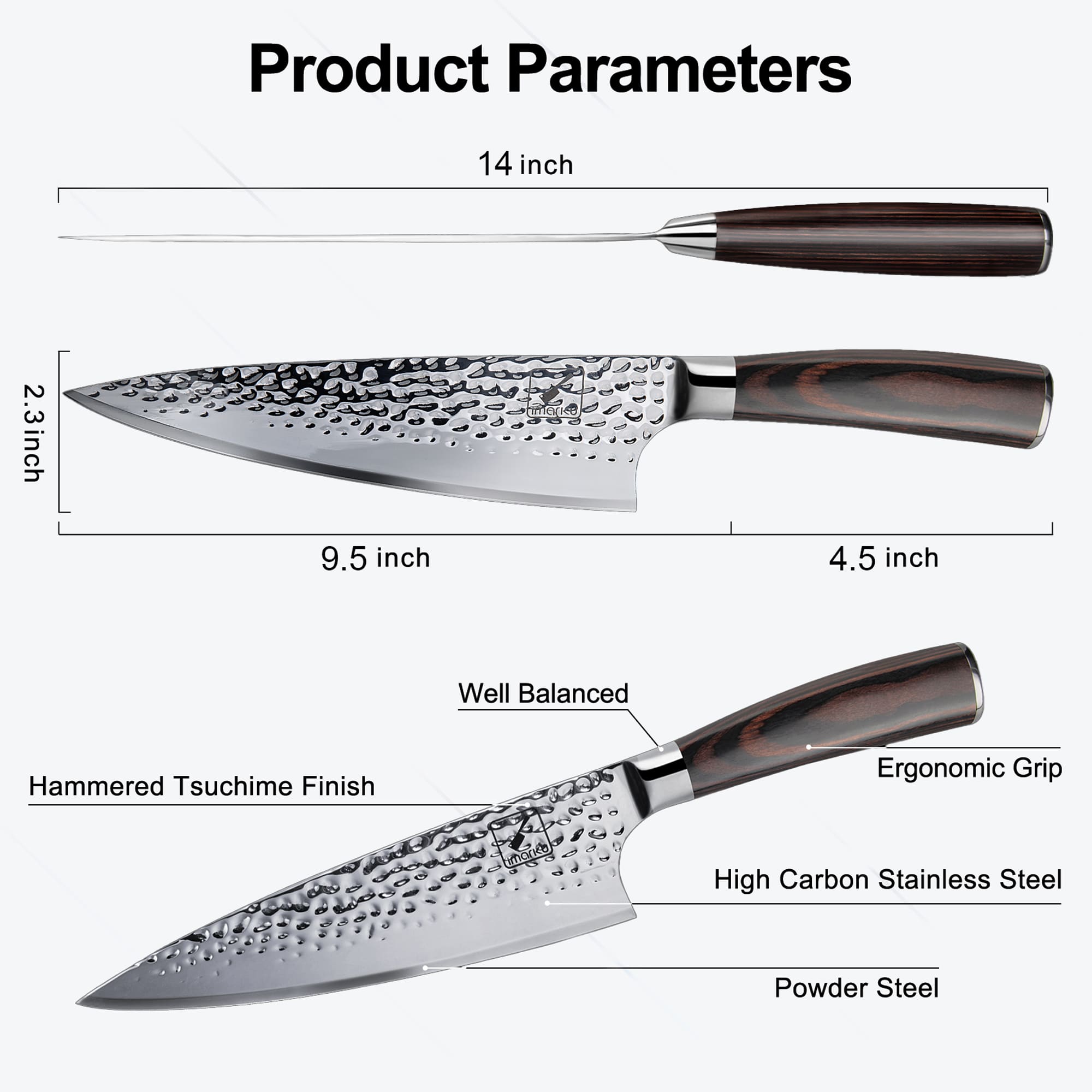 best 8 inch chef knife