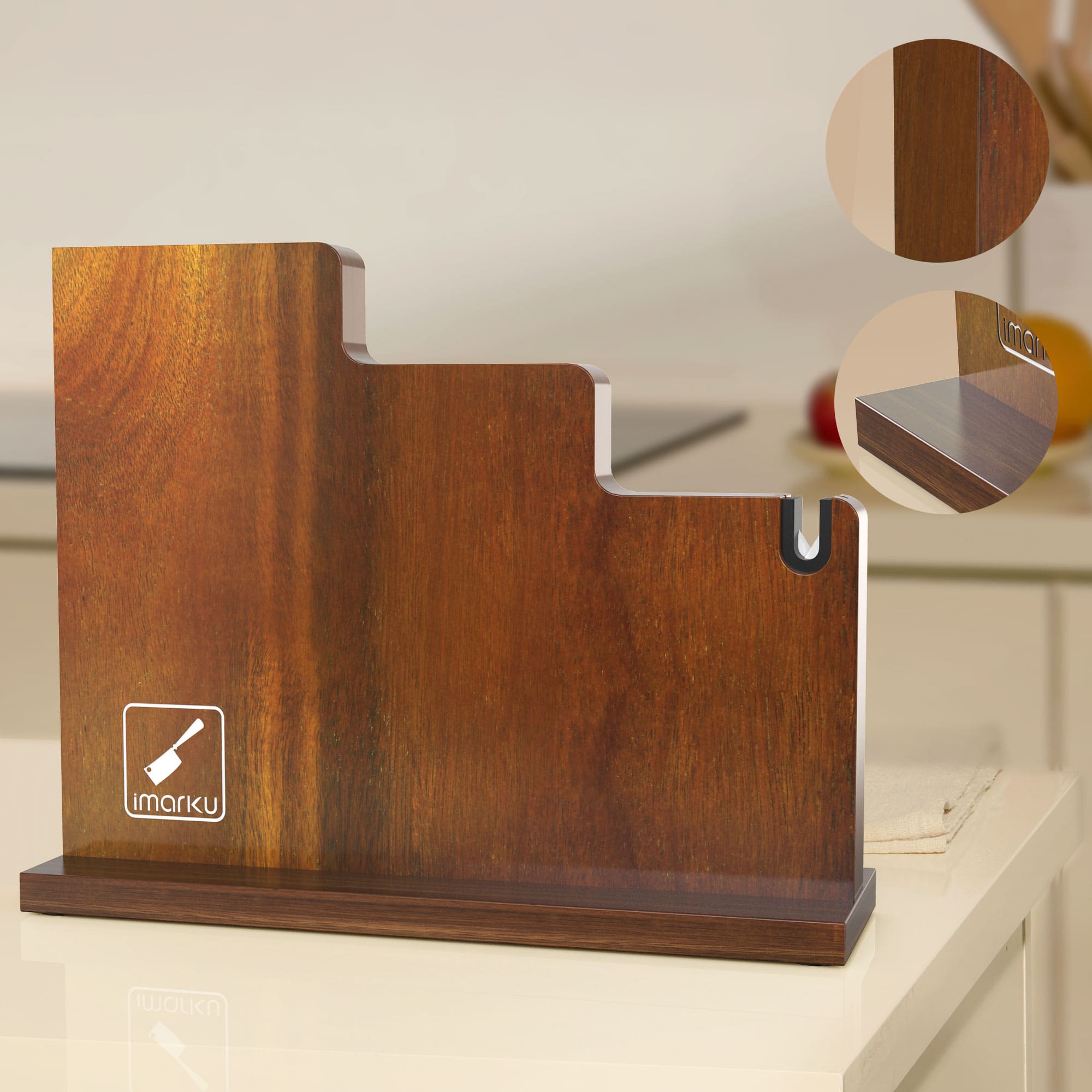 imarku stability in knife storage magnetic knife block