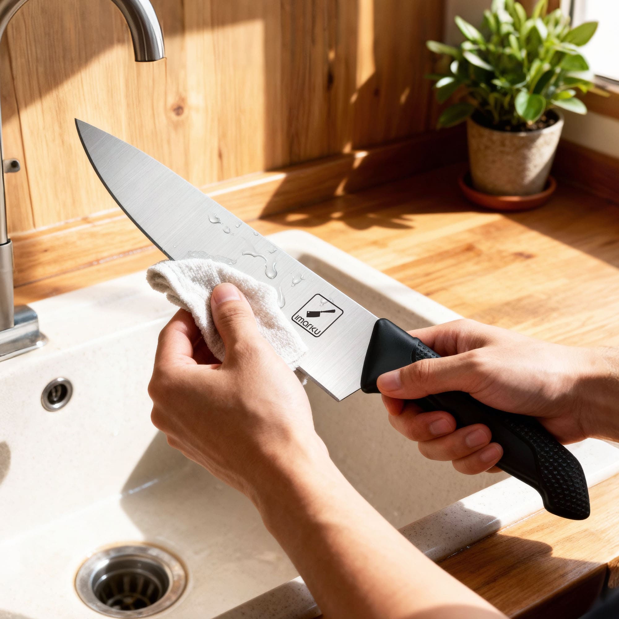 dishwasher safe kitchen knife set