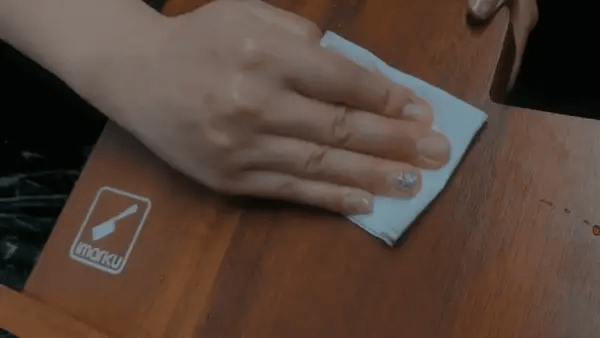 imarku low maintenance wood knife block