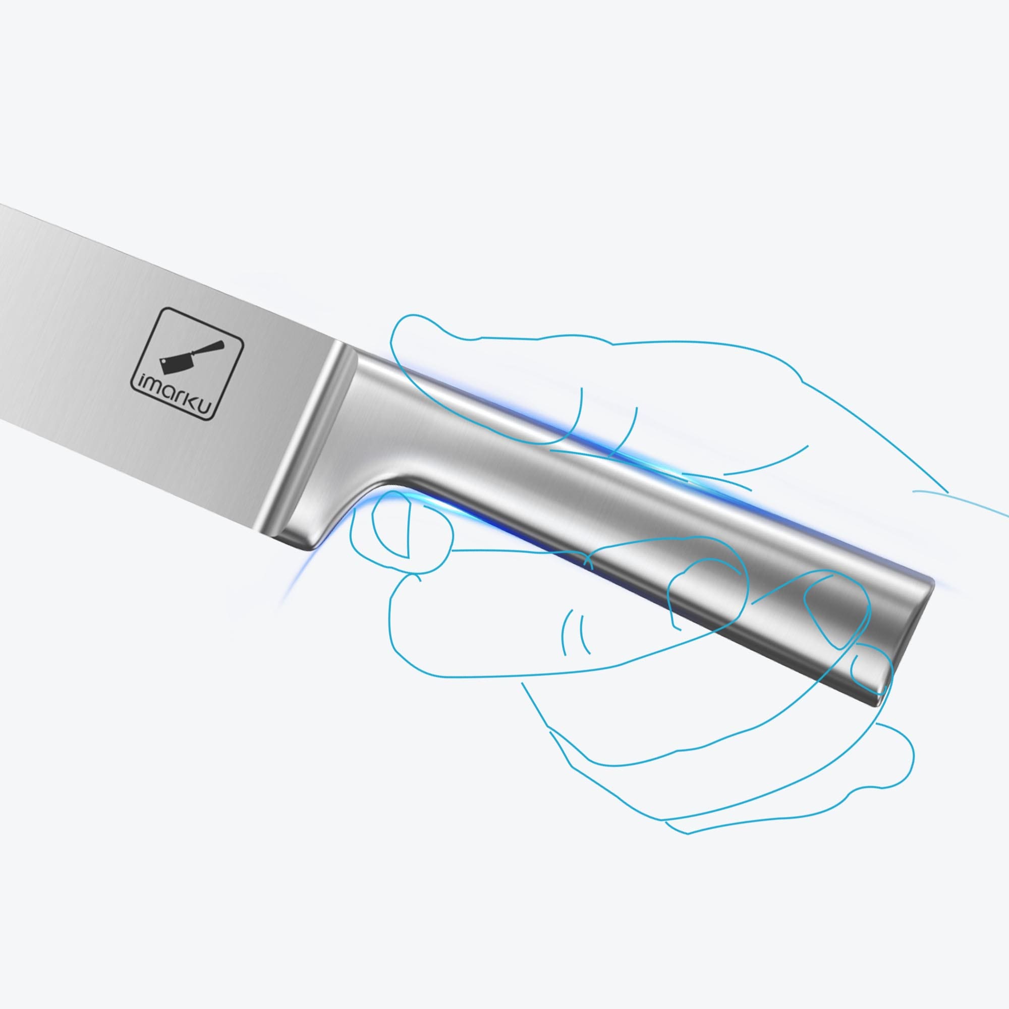 how to hold a knife