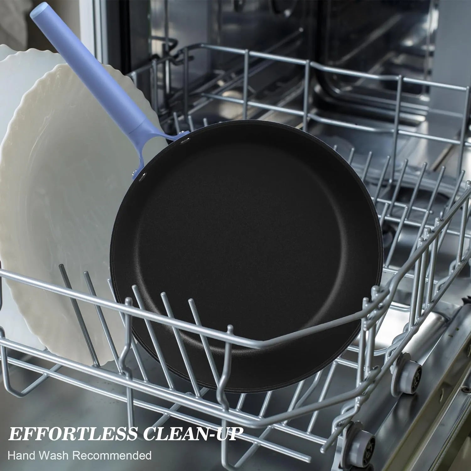 Nonstick Deep Frying Pan Two Color