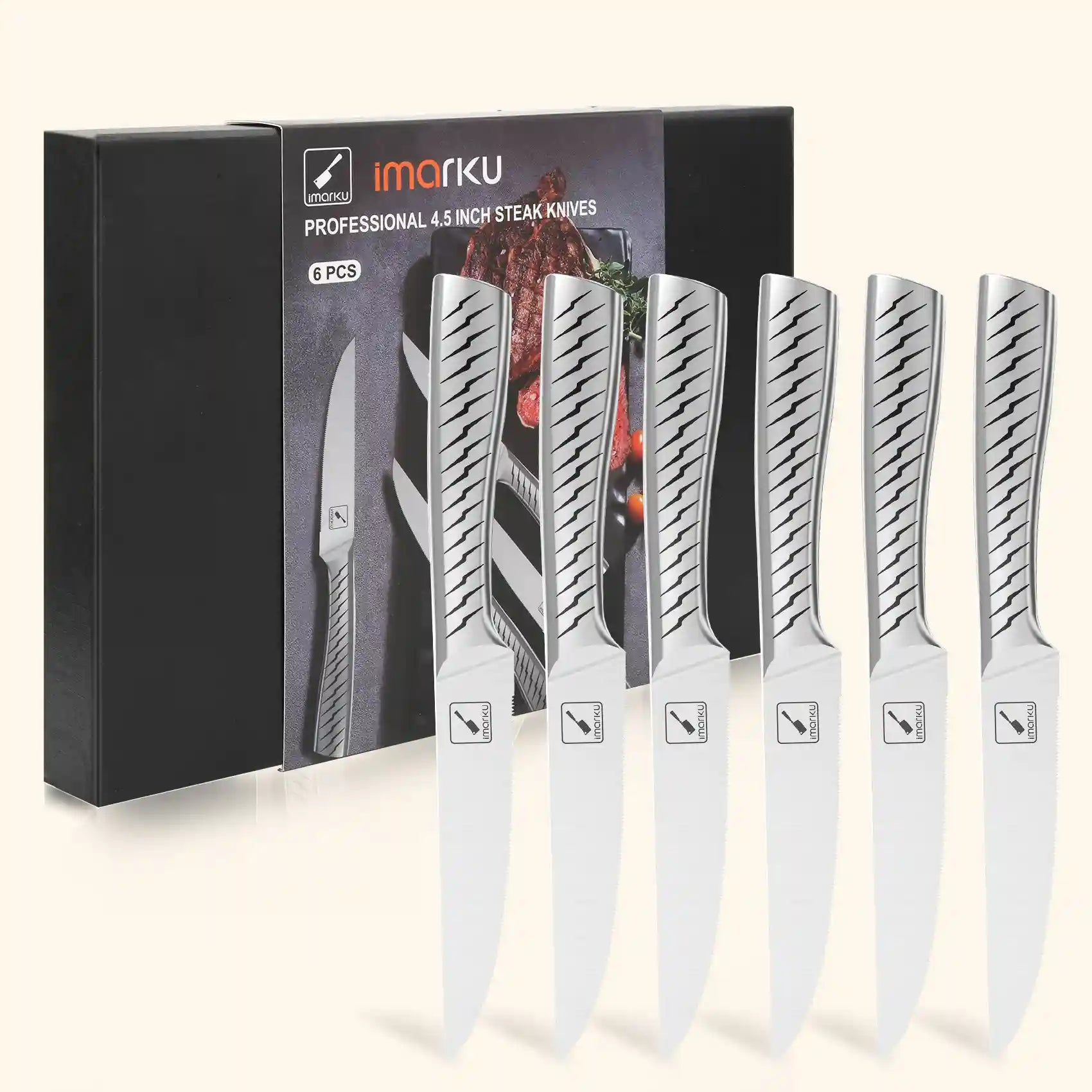 Imarku Steak Knife Set 4.7"