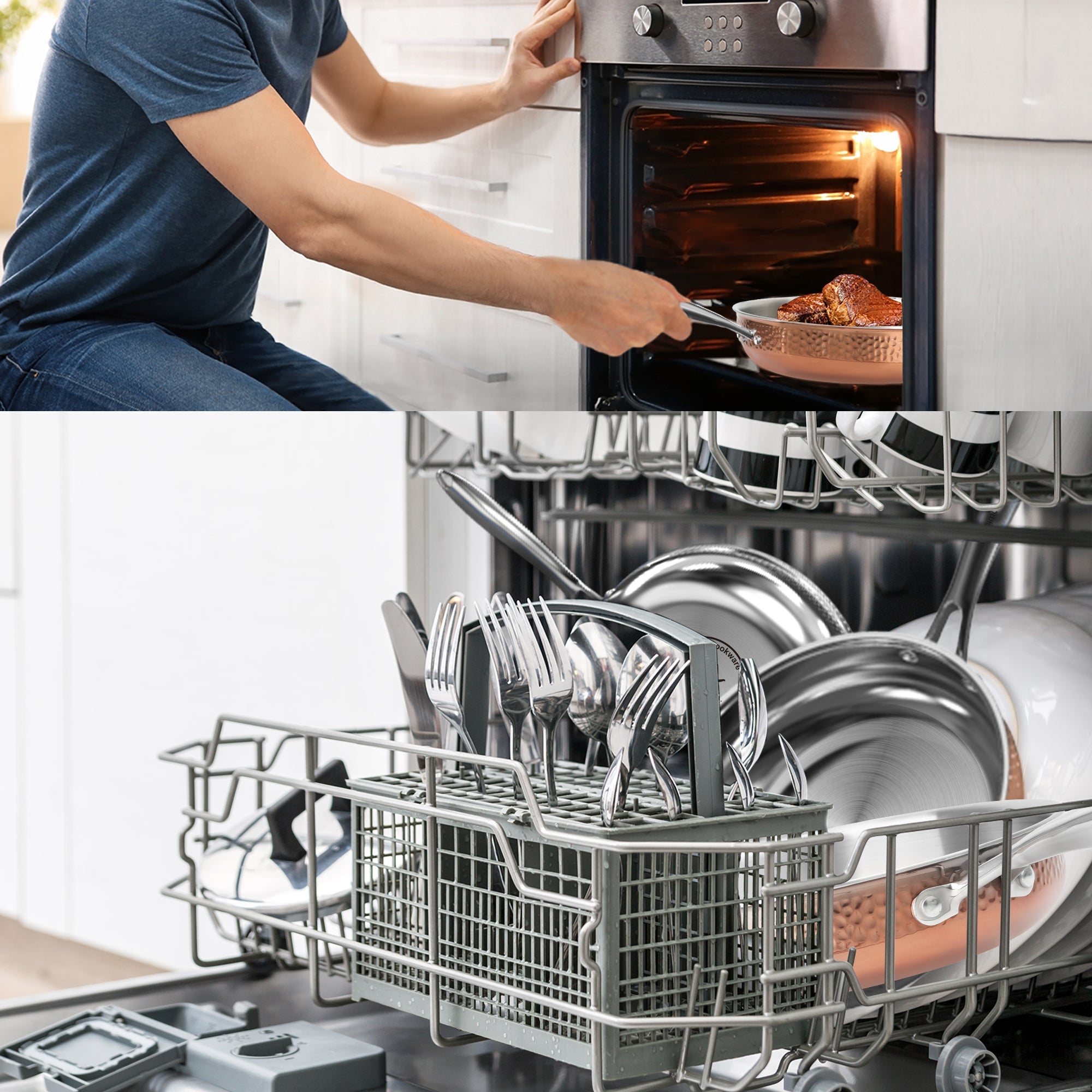 Imarku Oven Safe Up to 500°F of High-quality Cookware Set