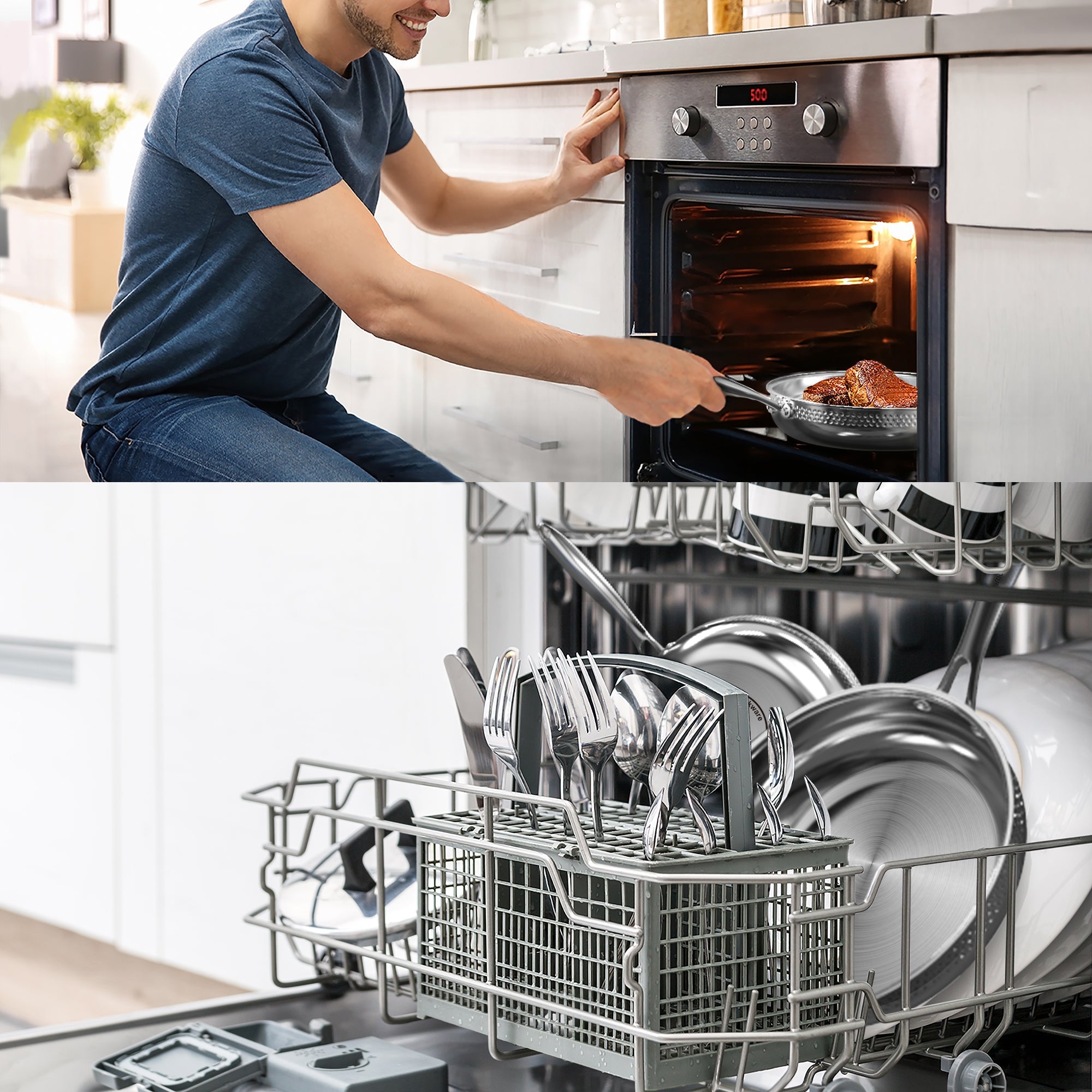 Imarku Best Cookware Oven Safe Up to 500°F And Disher Safe