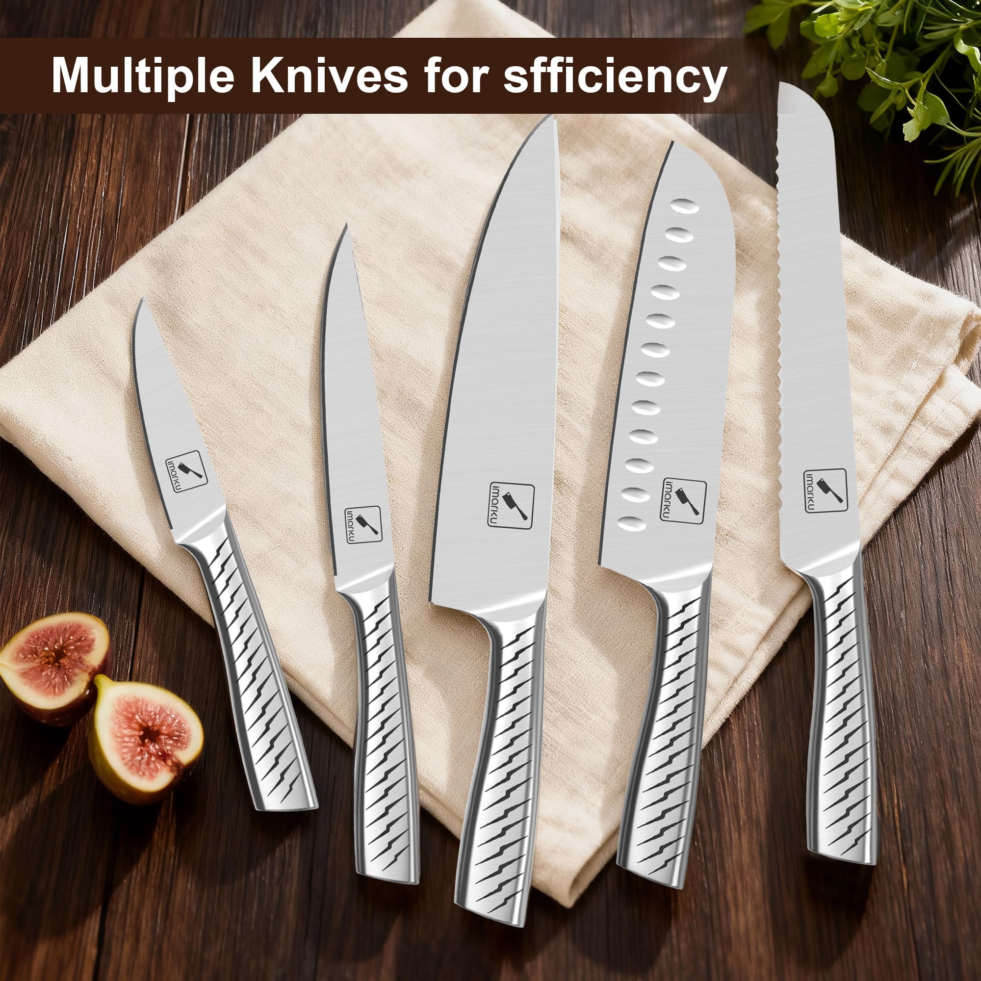 multiple knives for everyday task