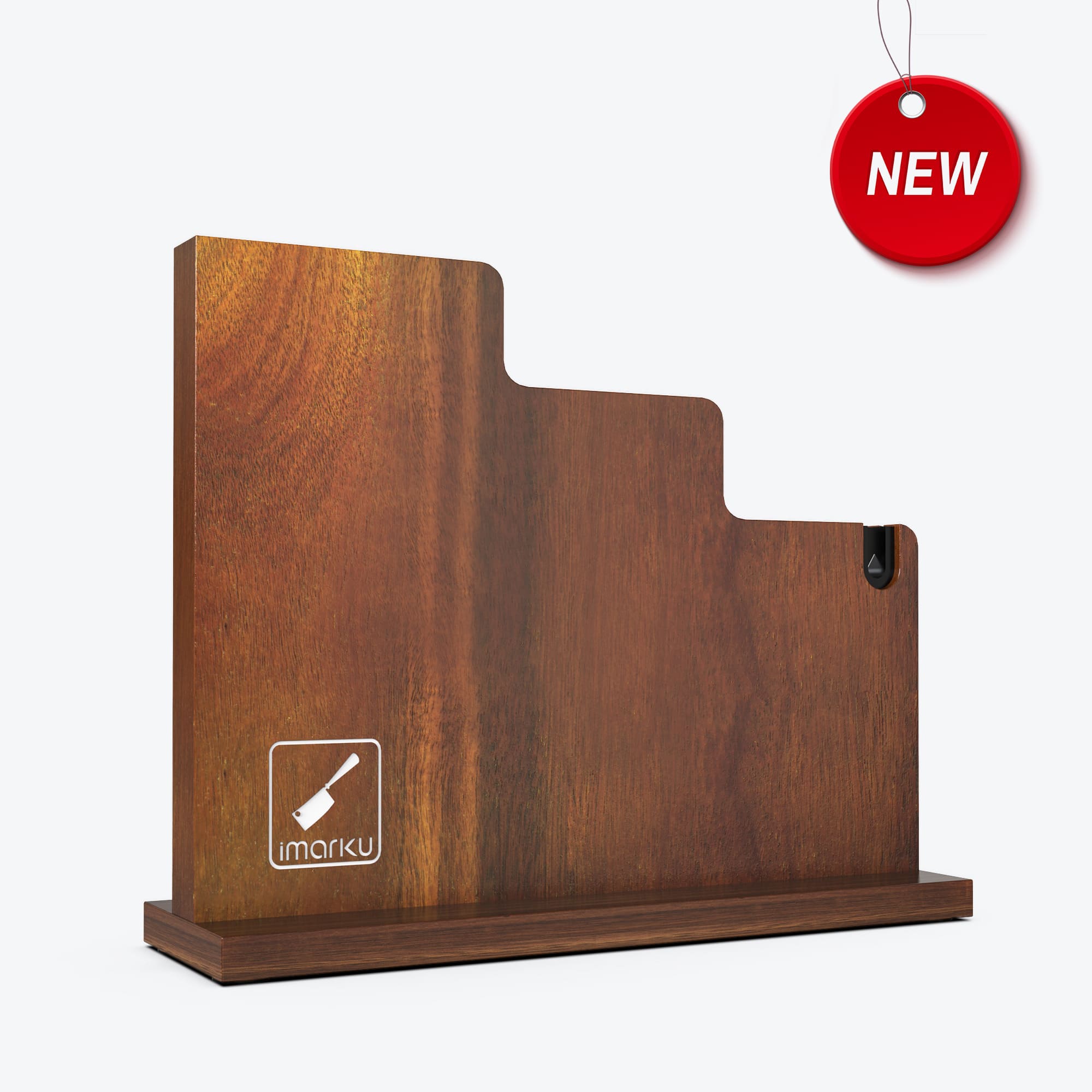 imarku new wooden magnetic knife holder