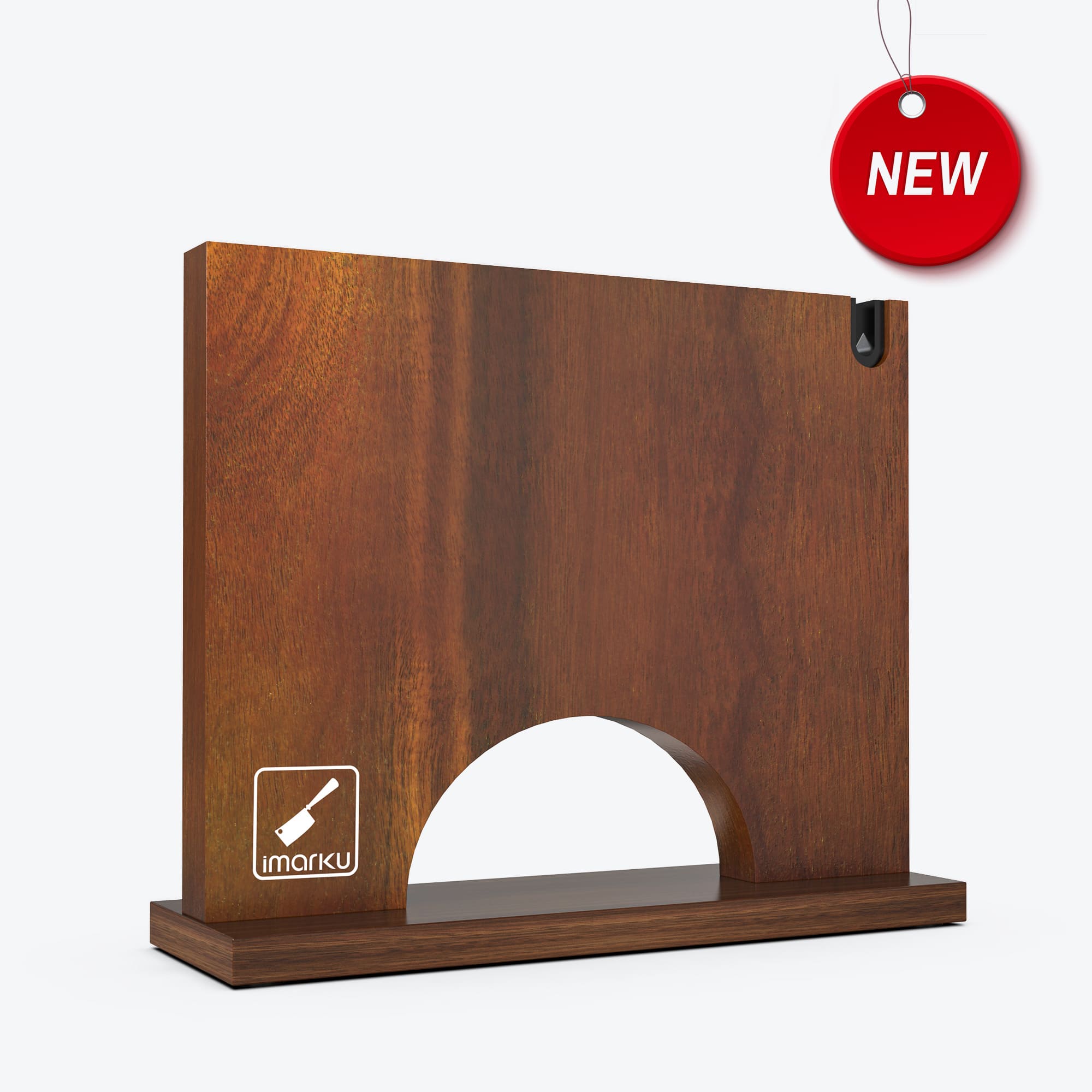 imarku new magnetic wood block knife holder