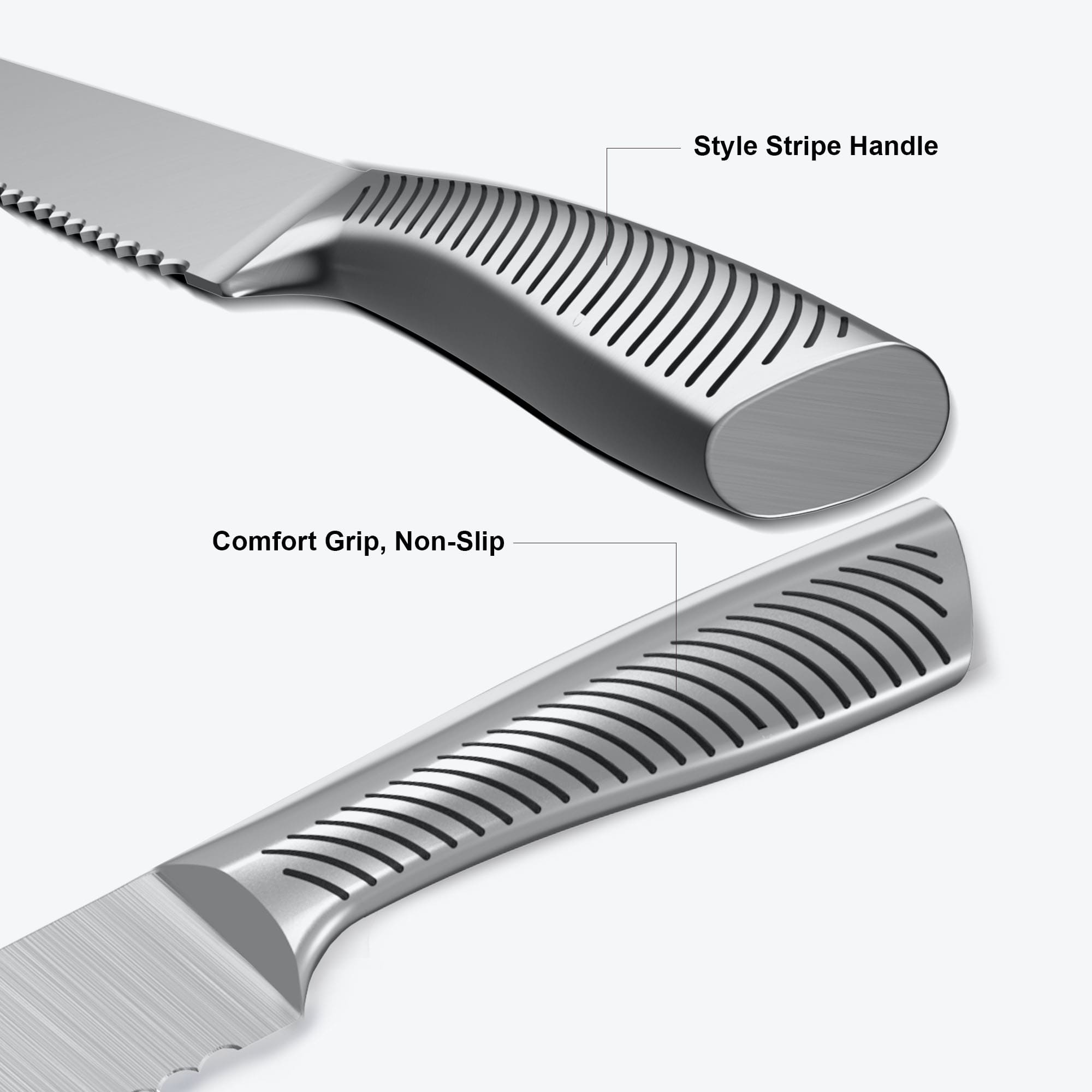 non-slip bread knife