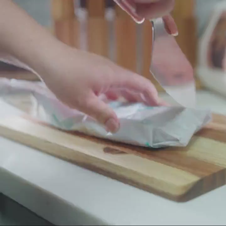 how to use the knife set for slicing and chopping