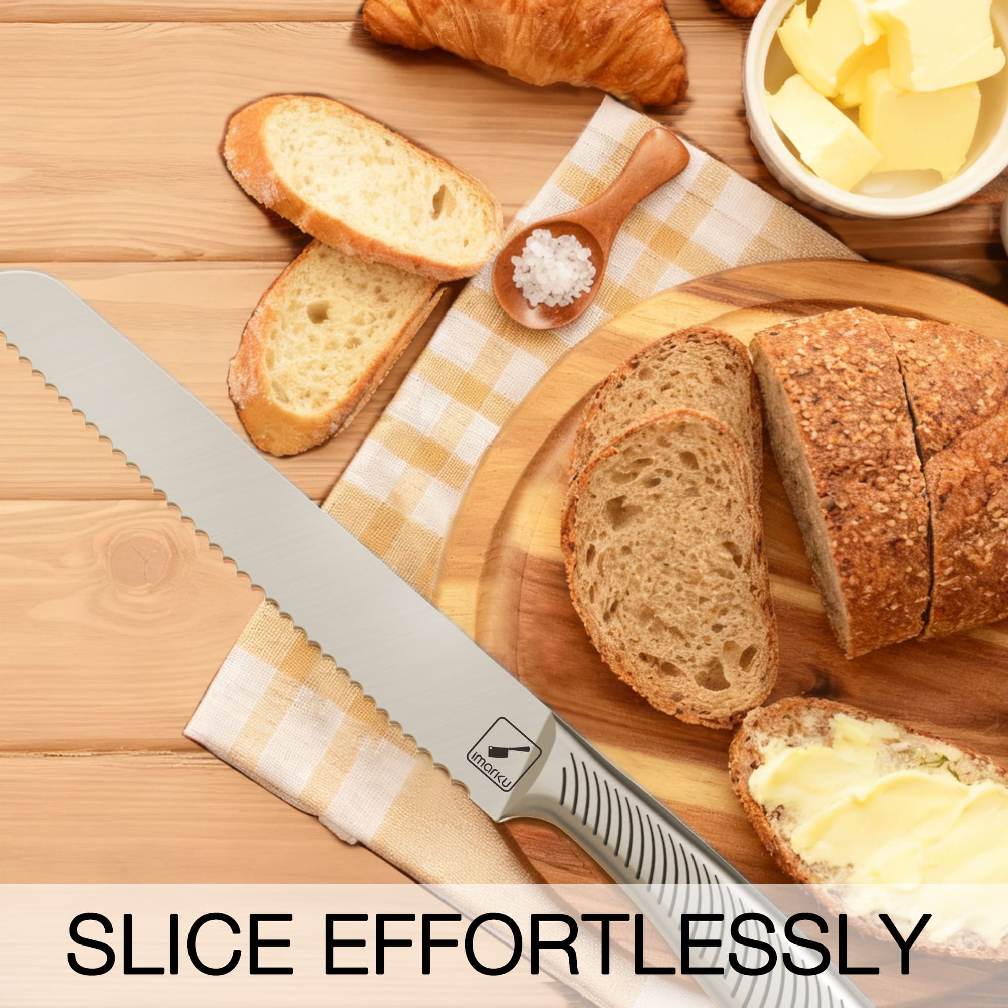 slice effortlessly bread knife