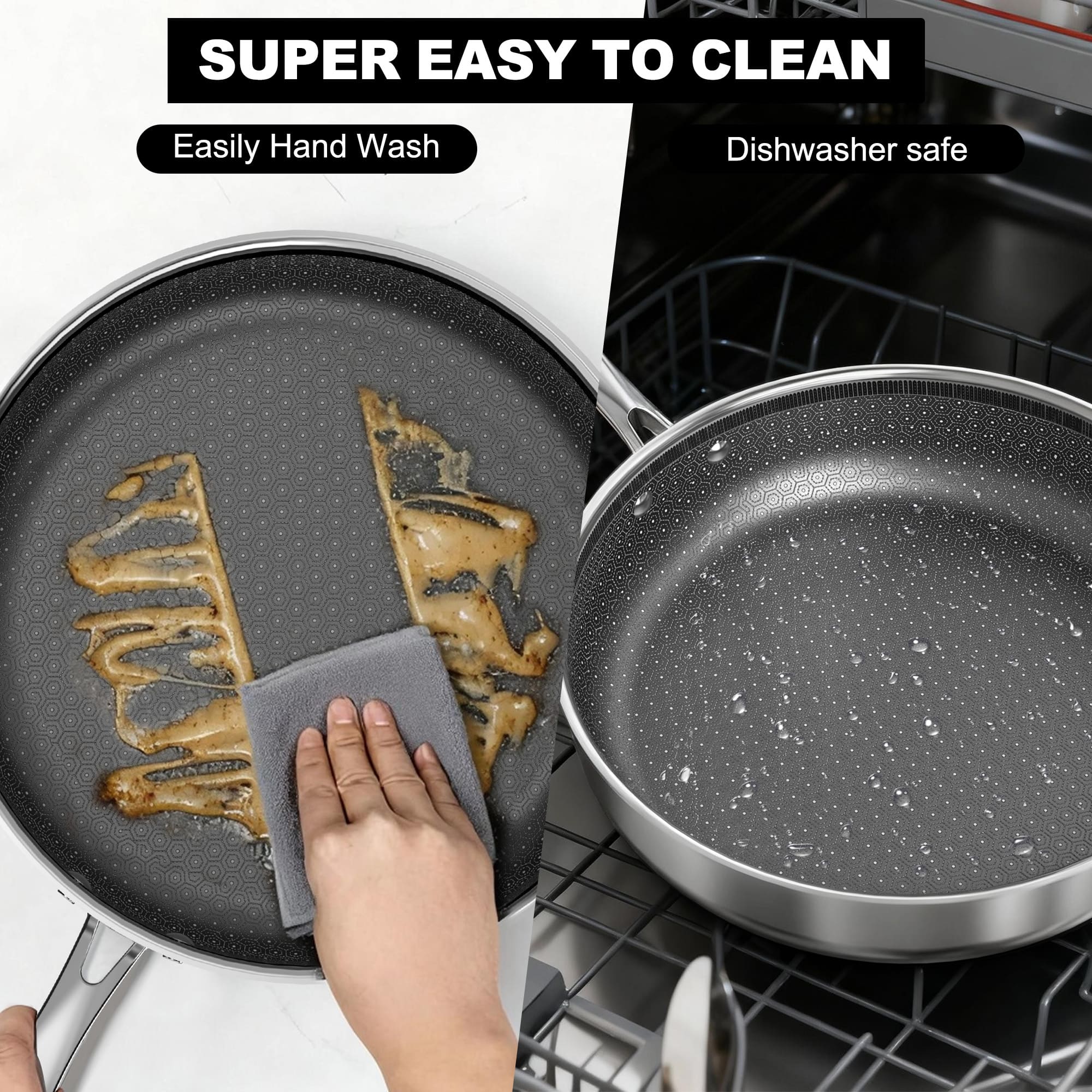 stainless steel cookware dishwasher safe