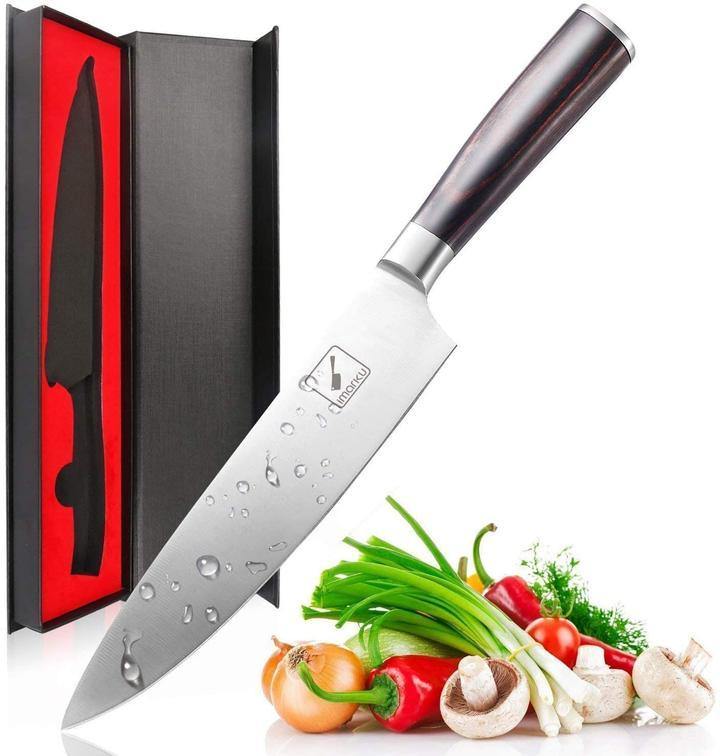 5-Piece Professional Chef Knife Pro Set with Sharpener - iMarku ® - iMarku ®