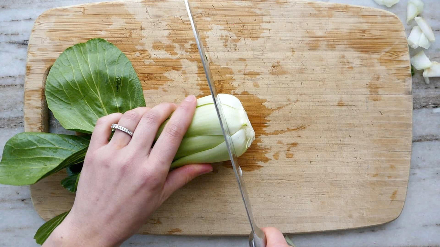 How to Cut Bok Choy - IMARKU