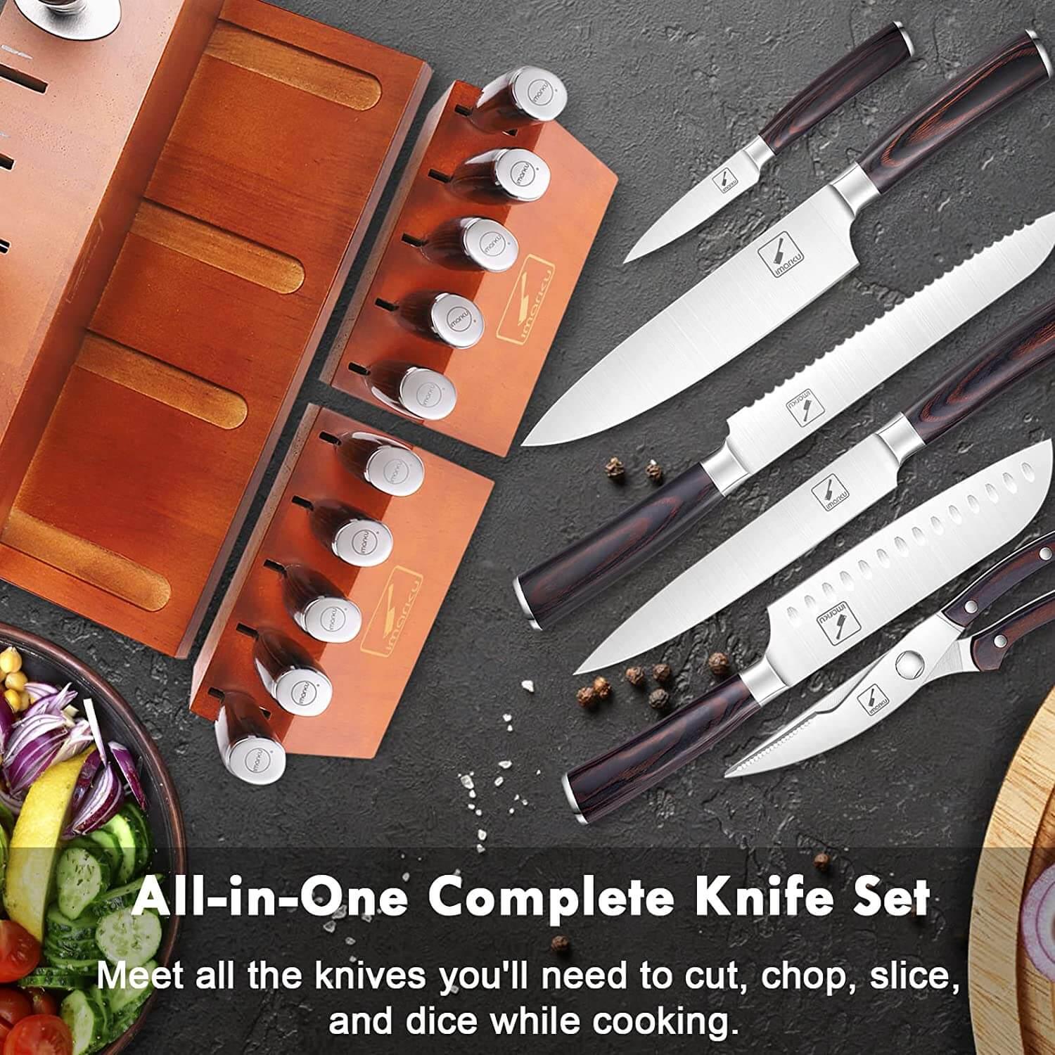 What Makes a Good Knife Block Set? - IMARKU