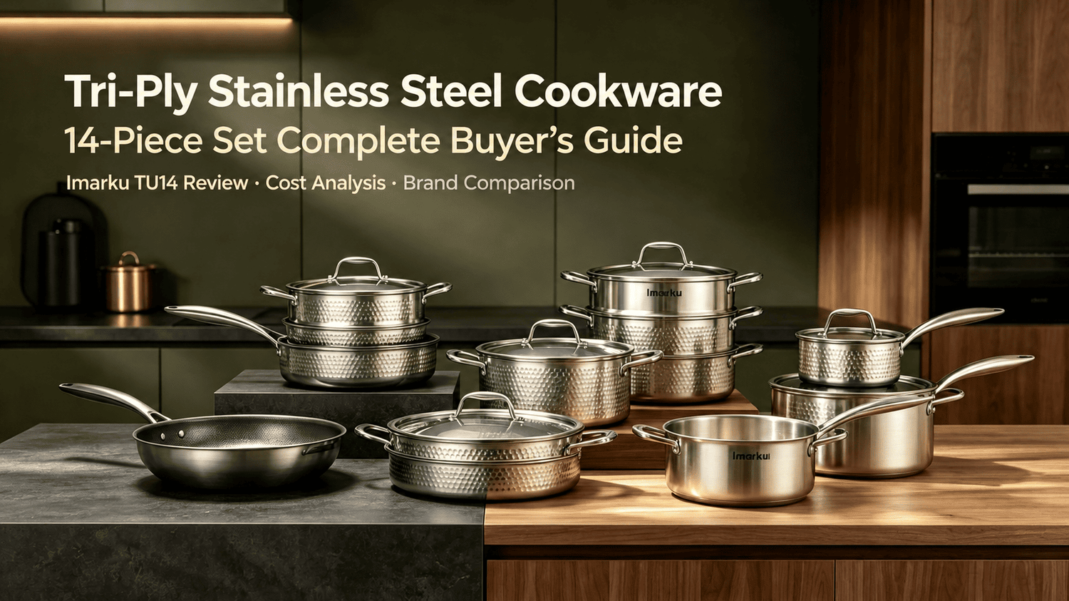 Best Stainless Steel Cookware Set 2026: Why Imarku Tri‑Ply Cookware Is Built for Everyday Home Chefs