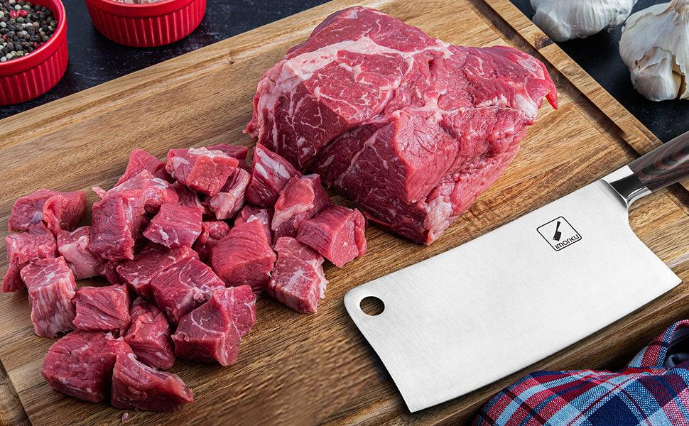 The Ultimate Guide to Use and Care for a Meat Knife - IMARKU