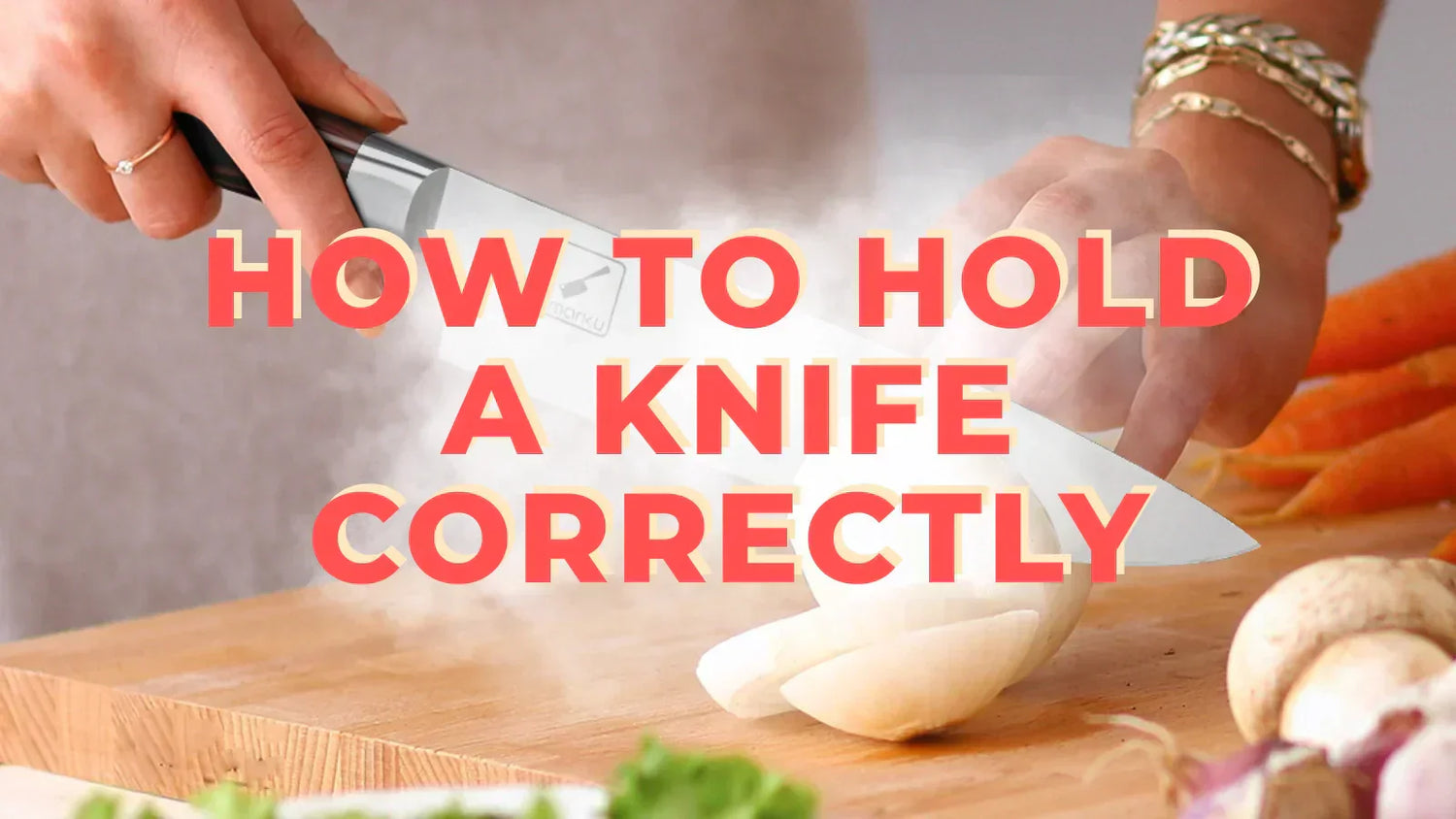 Knife and board technique that protects edges