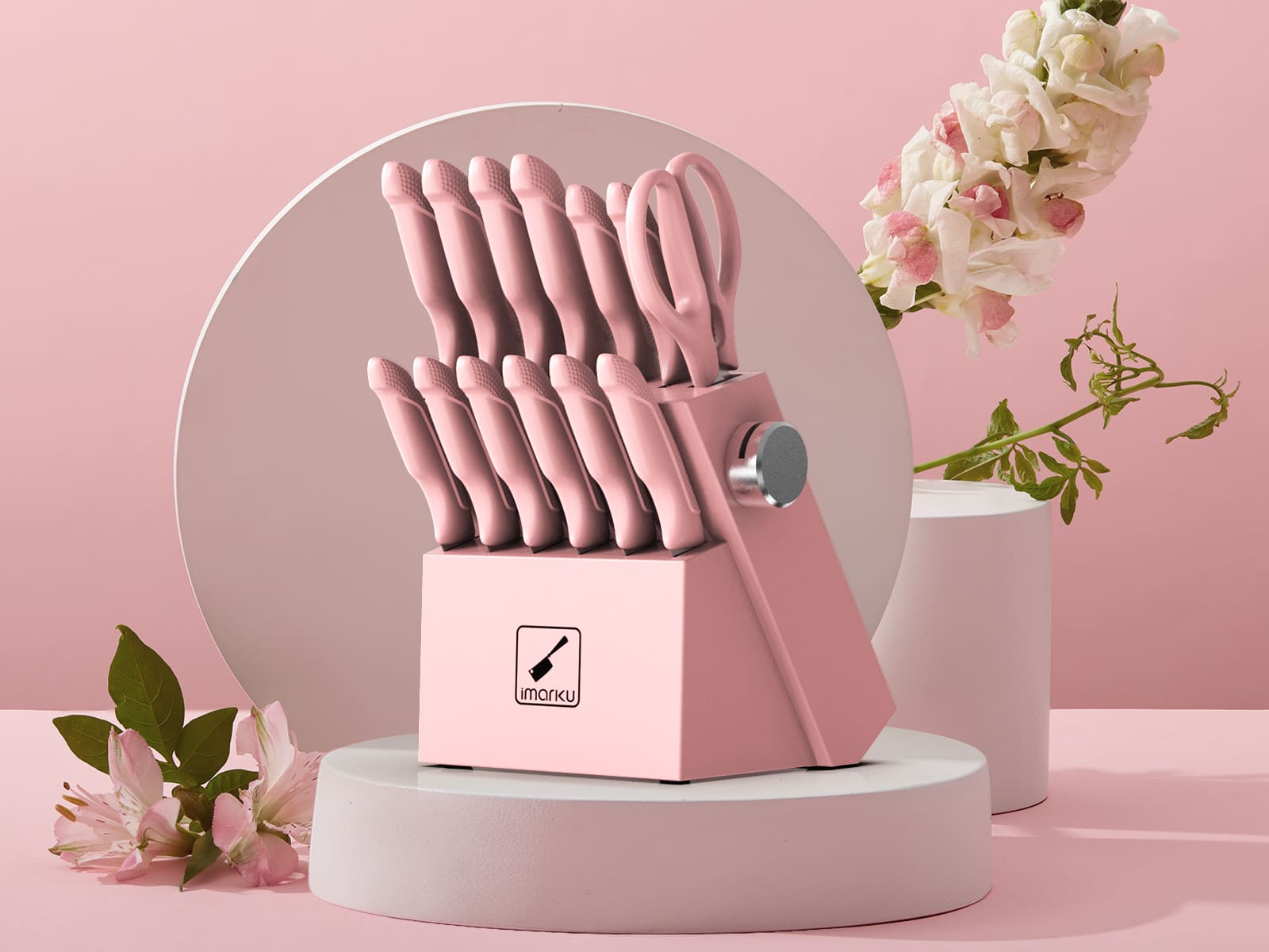 Colorful Knife Set | 14-Piece Warrior Series W14 Imarku