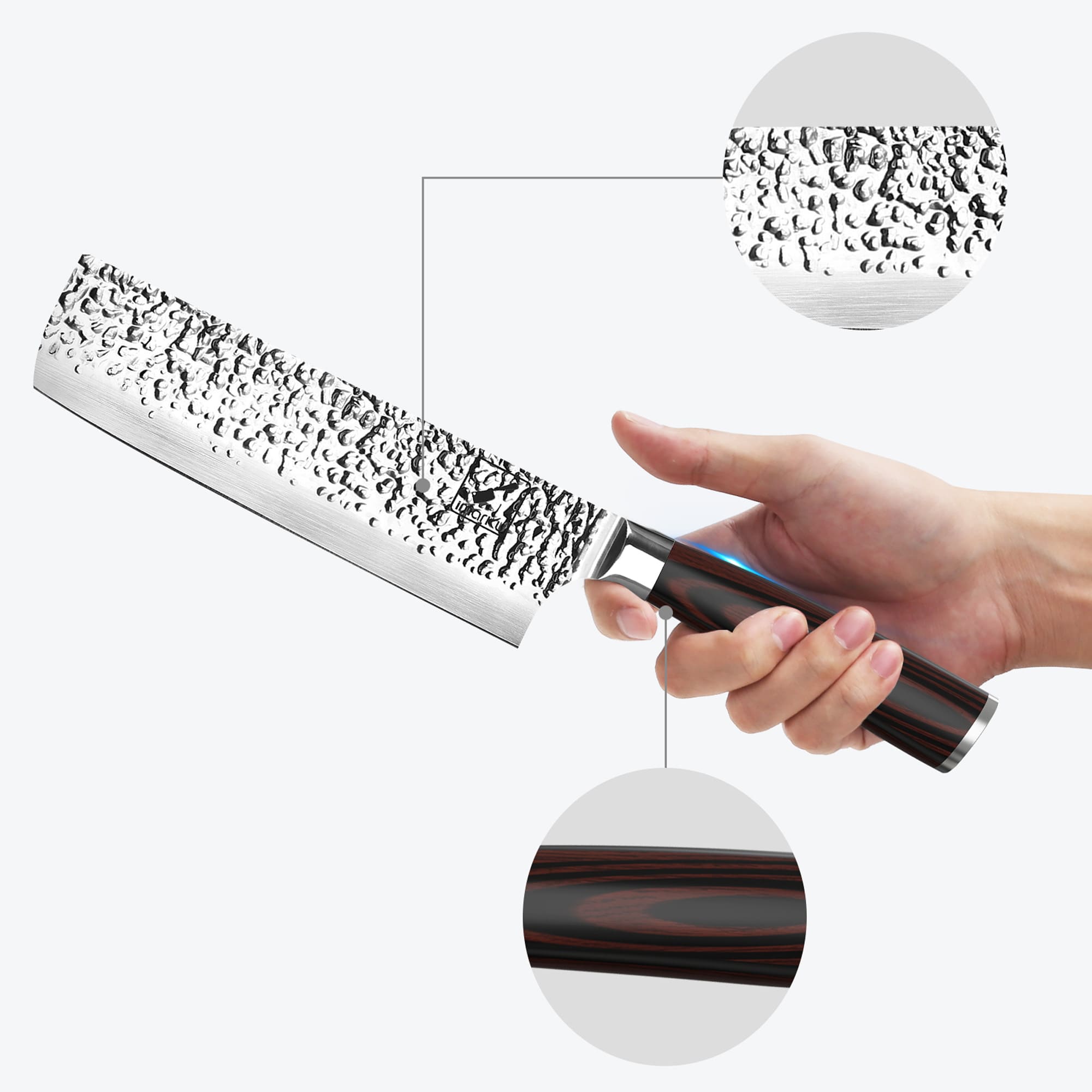 Imarku Nakiri Knife - Thumbnail 5