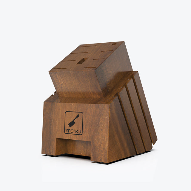 imarku k19 brown knife block