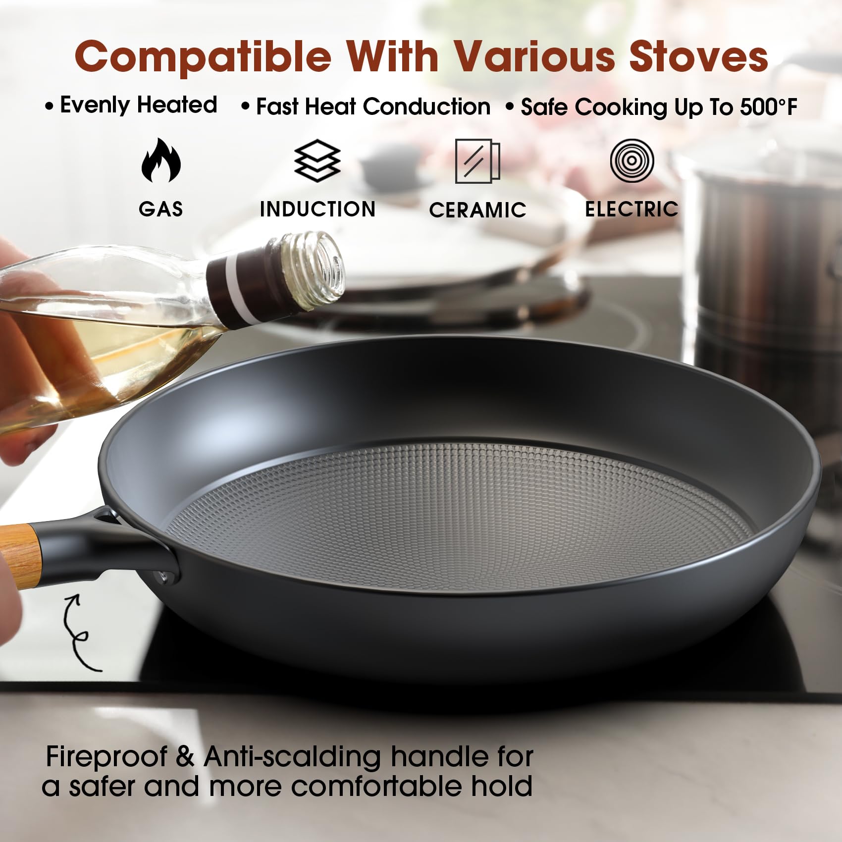 compatible with various stoves