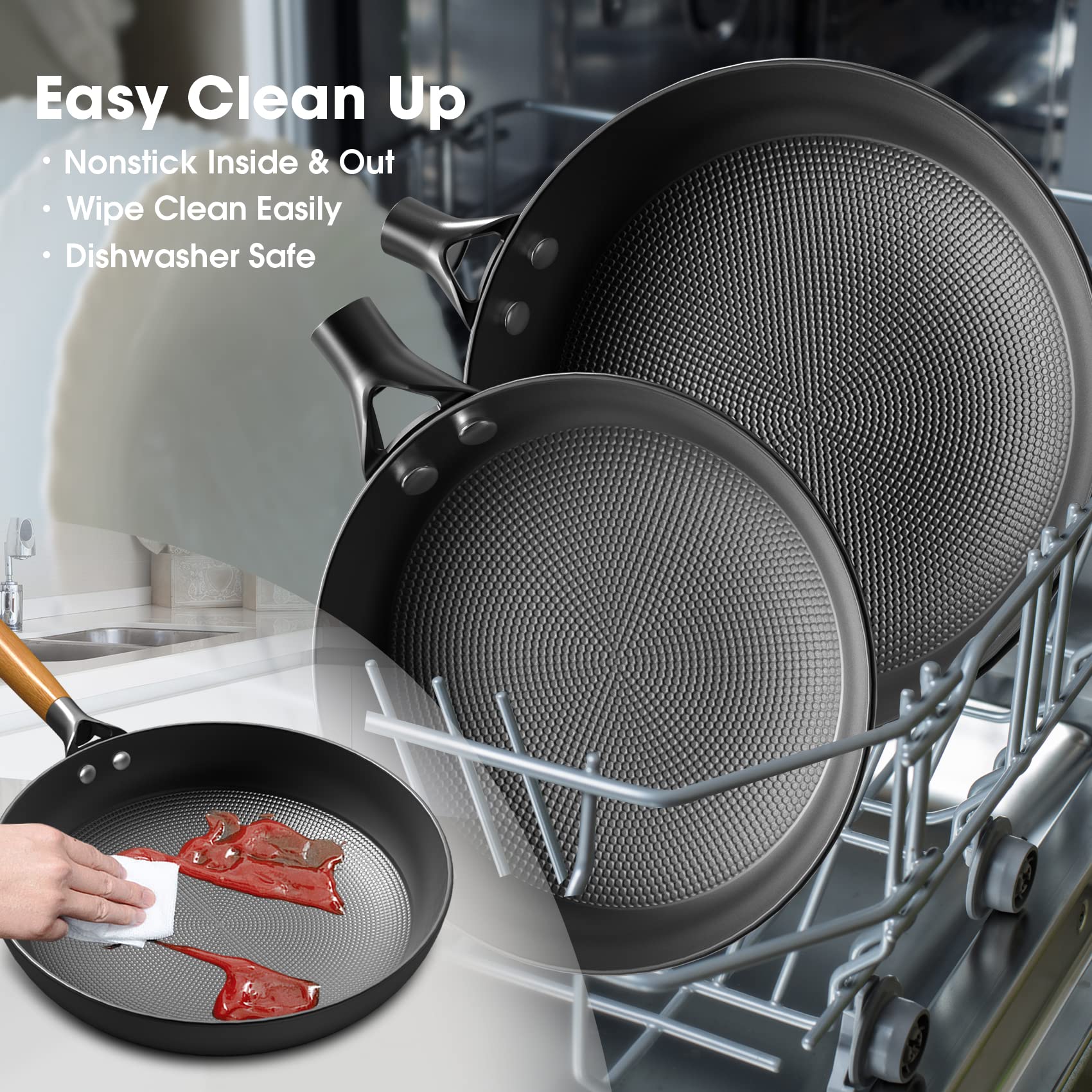 dishwasher safe easy clean