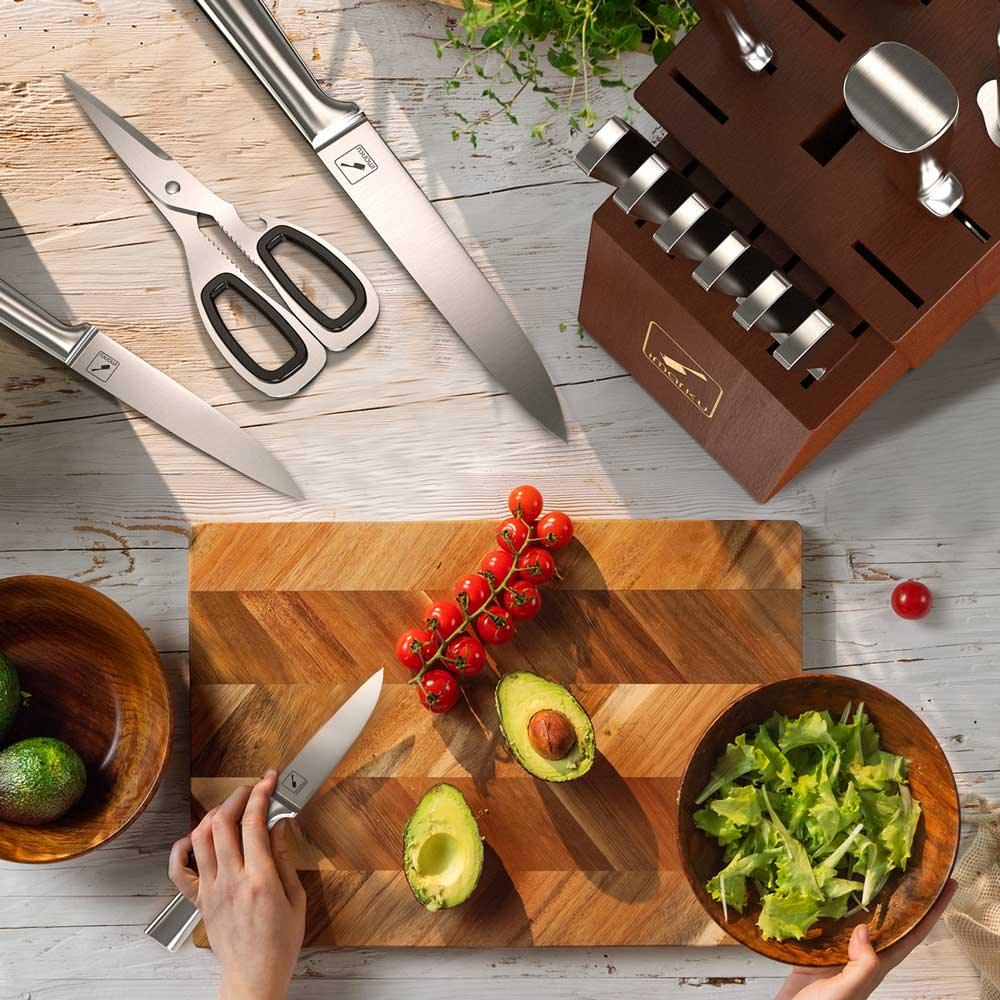 Best Kitchen Knife Set | imarku 10 Pieces Japan Knife Set with Cutting Board