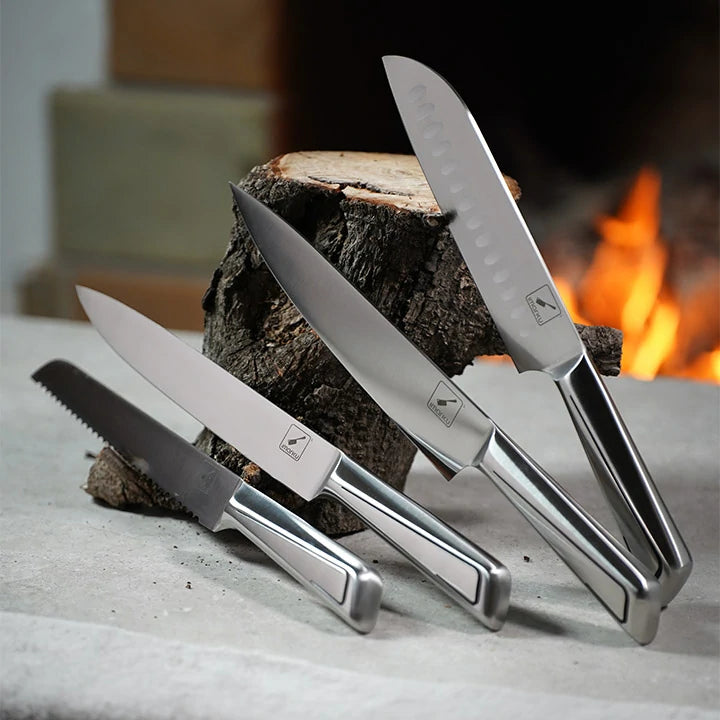 The Knife Set with Block - IMARKU