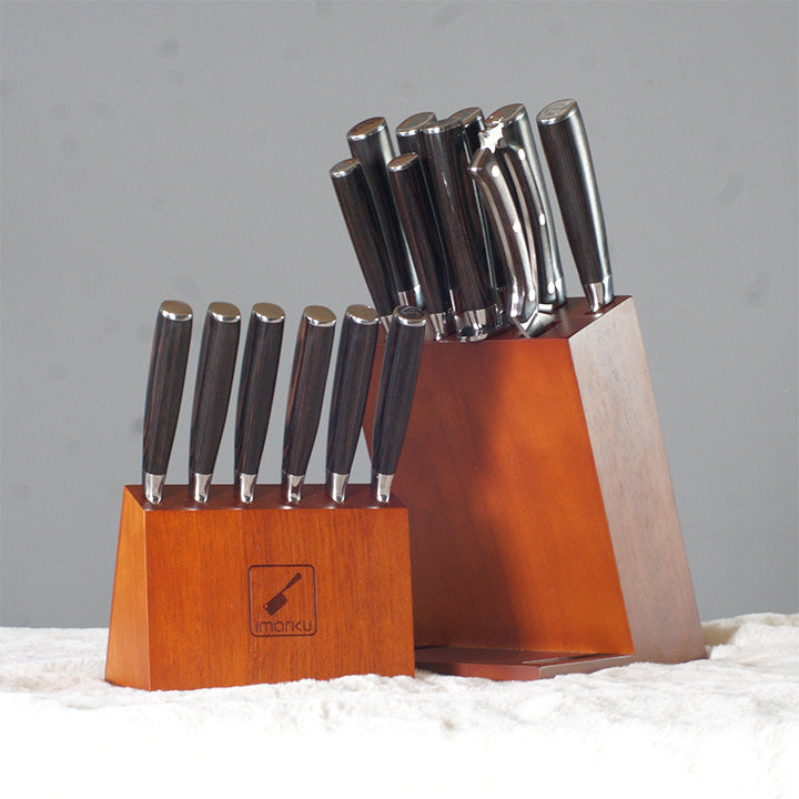 Must-Have Professional imarku 16-Piece Japanese Knife Block Set for Home  Chef & Foodies - Akron Ohio Moms